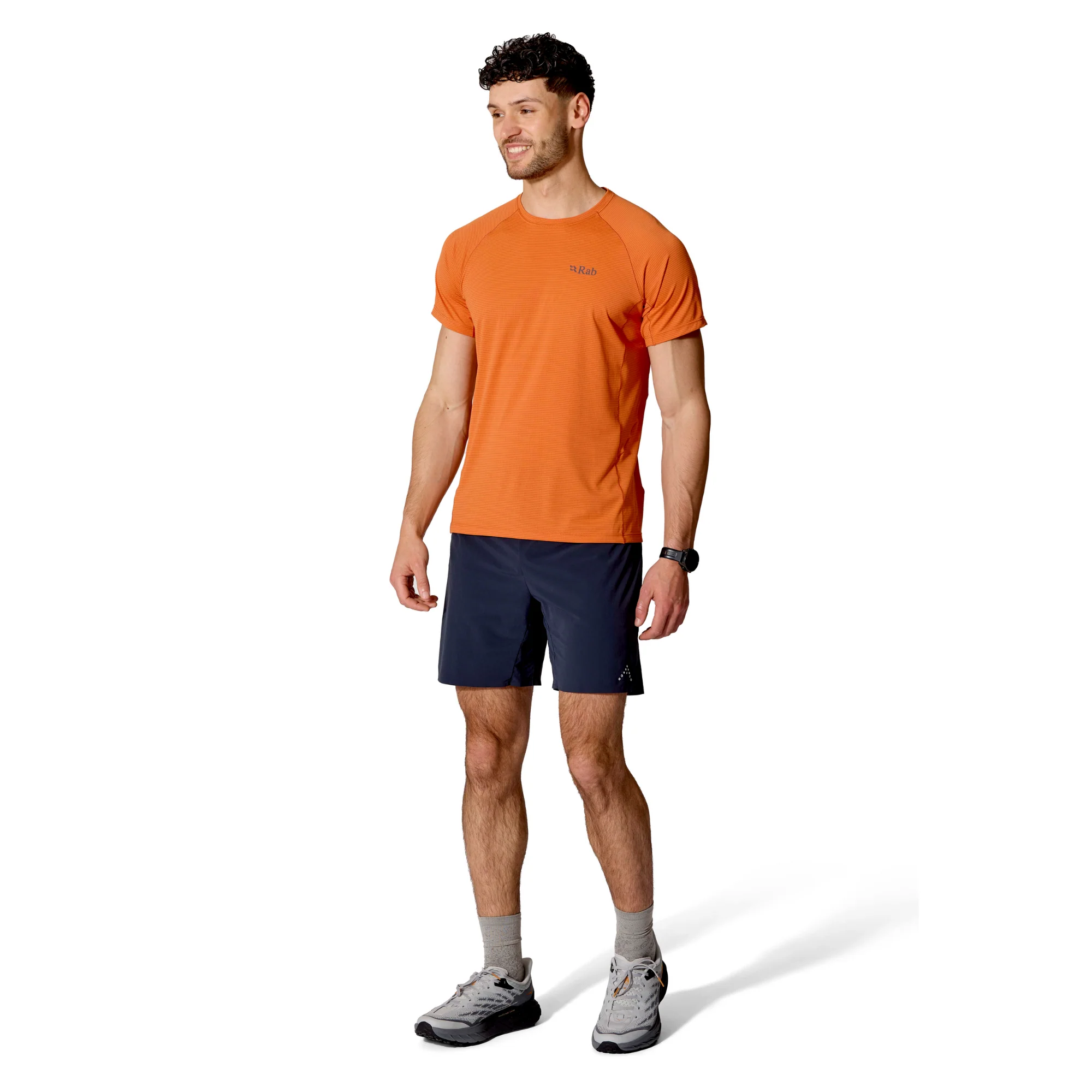 Rab Men's Sonic Short Sleeve Technical Tee (Dark Melba) - Image 2