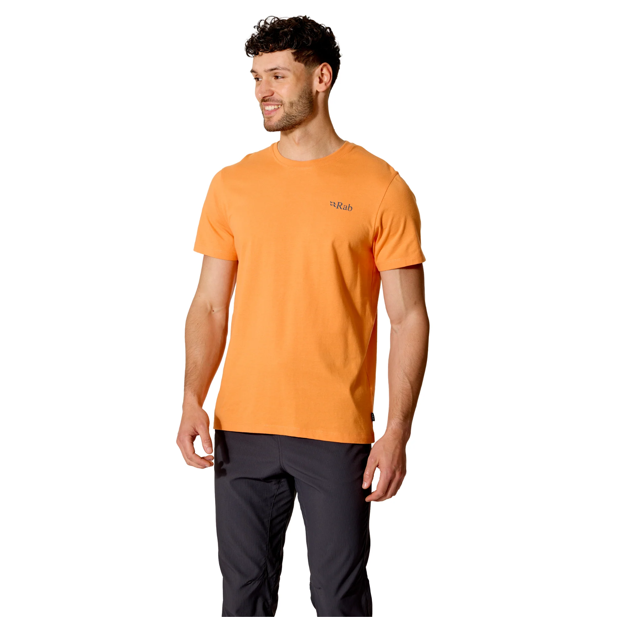 Rab Men's Stance Strata Organic Cotton Short Sleeve Tee (Melba) - Image 2