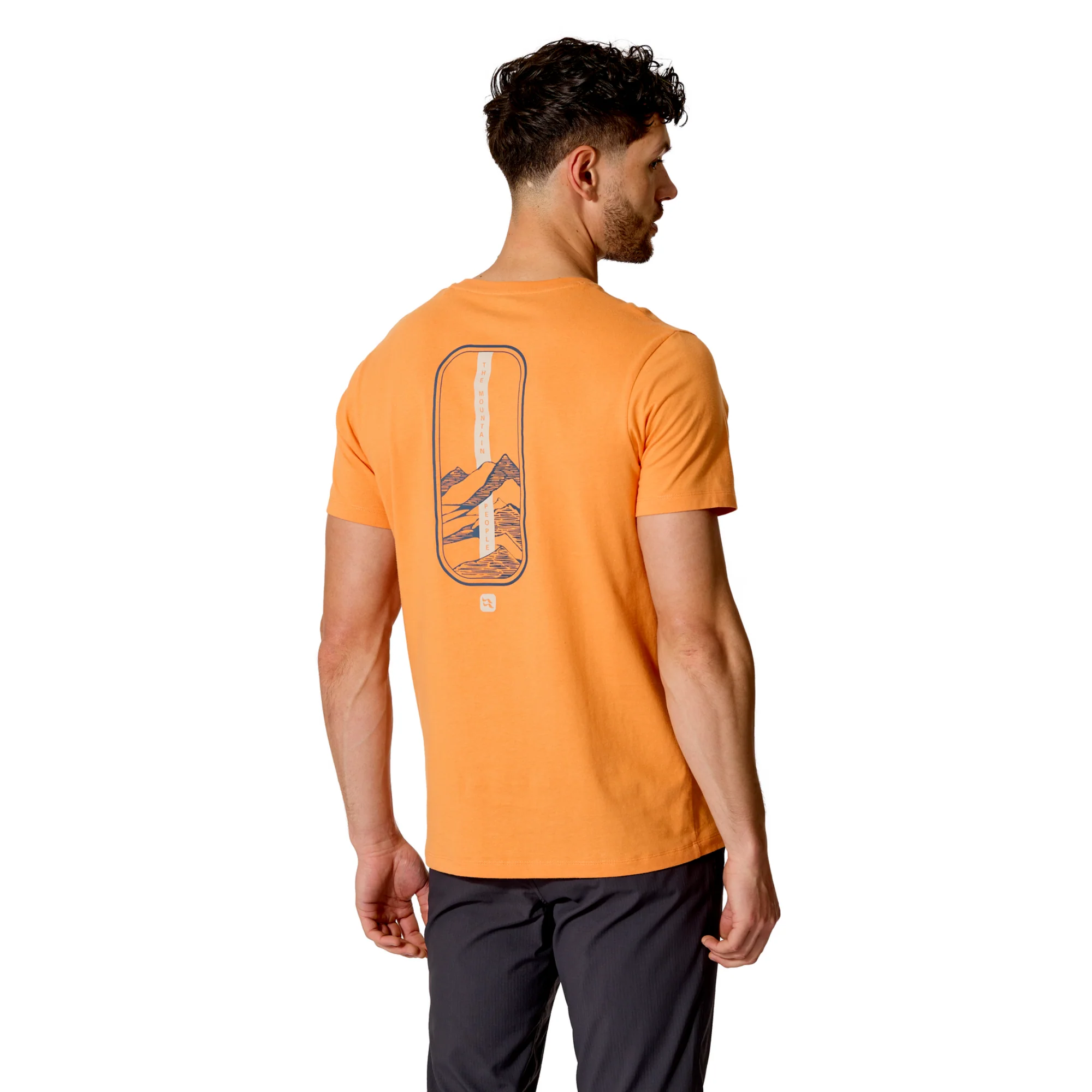 Rab Men's Stance Strata Organic Cotton Short Sleeve Tee (Melba) - Image 3