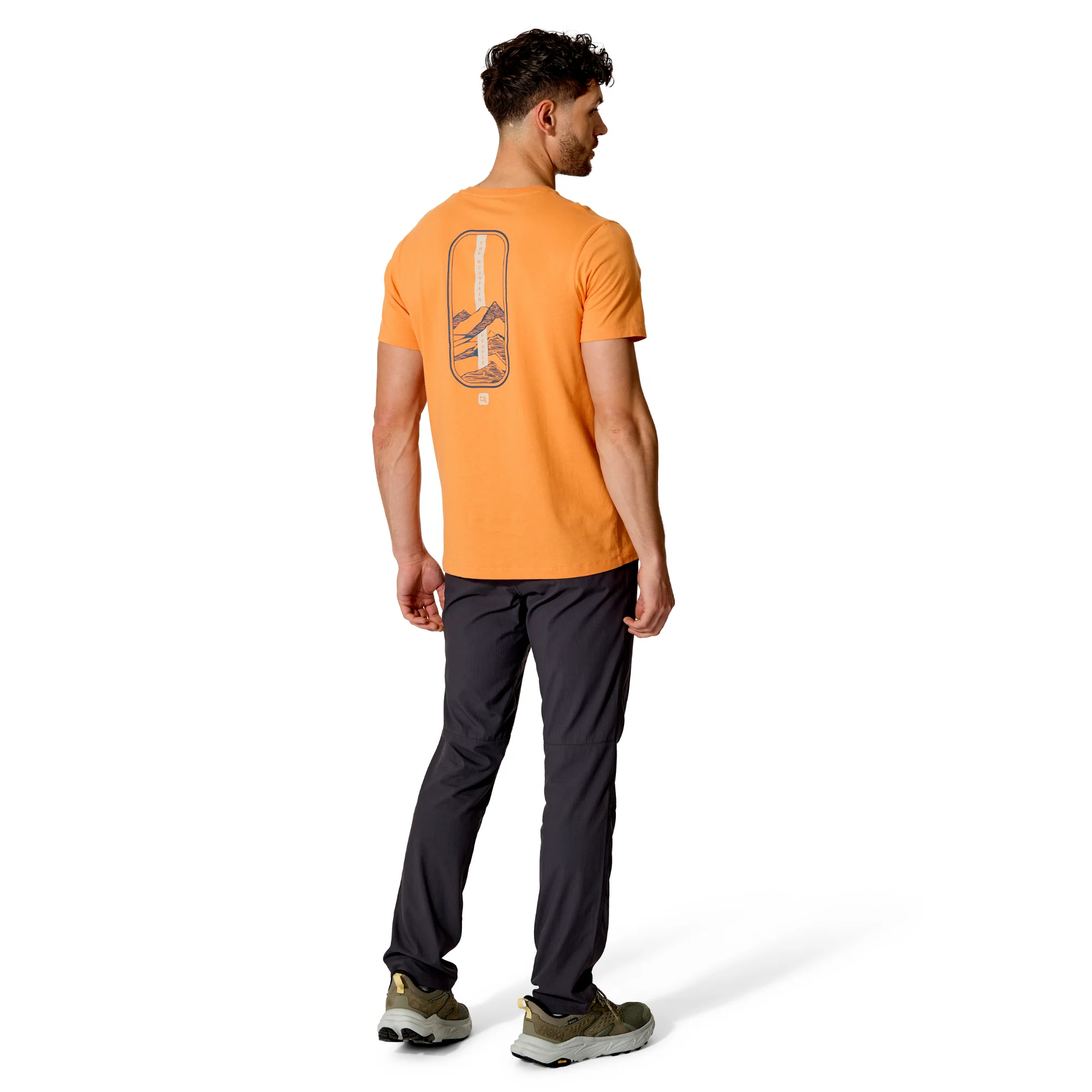 Rab Men's Stance Strata Organic Cotton Short Sleeve Tee (Melba) - Image 5