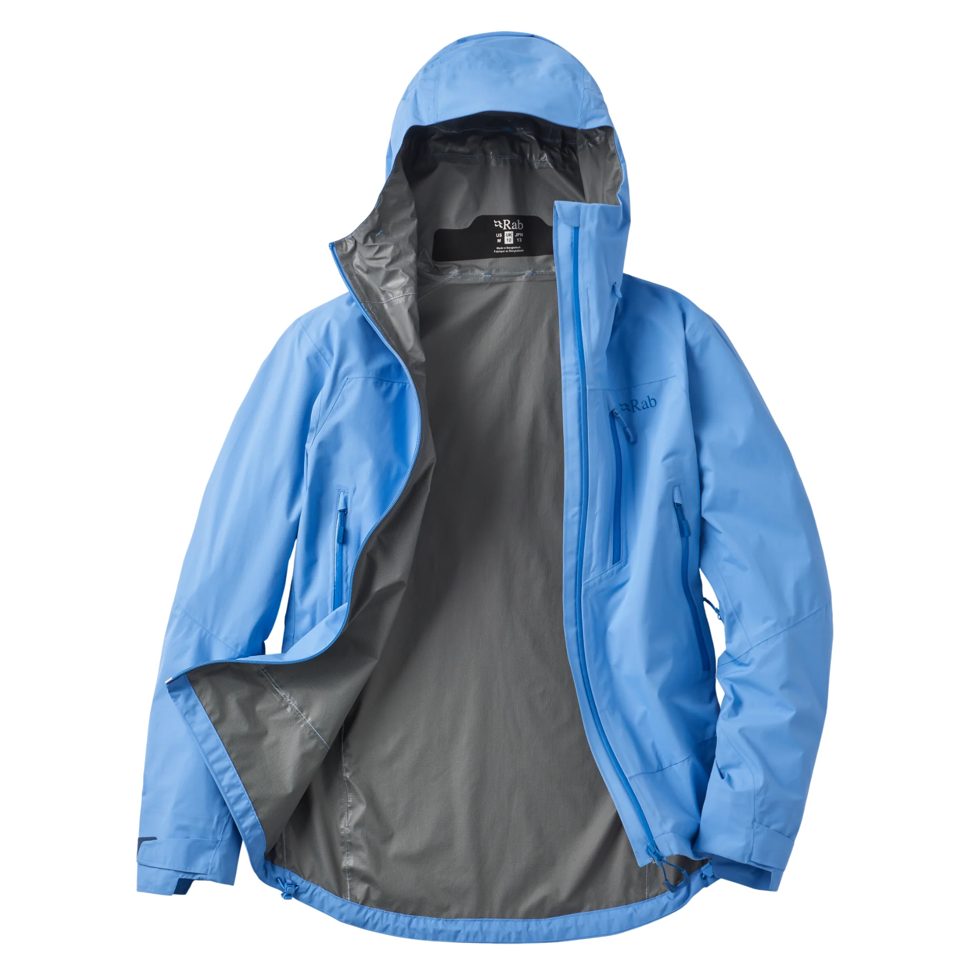 Rab Women's Downpour Mountain 2.5L Waterproof Jacket (Bluebird) - Image 3