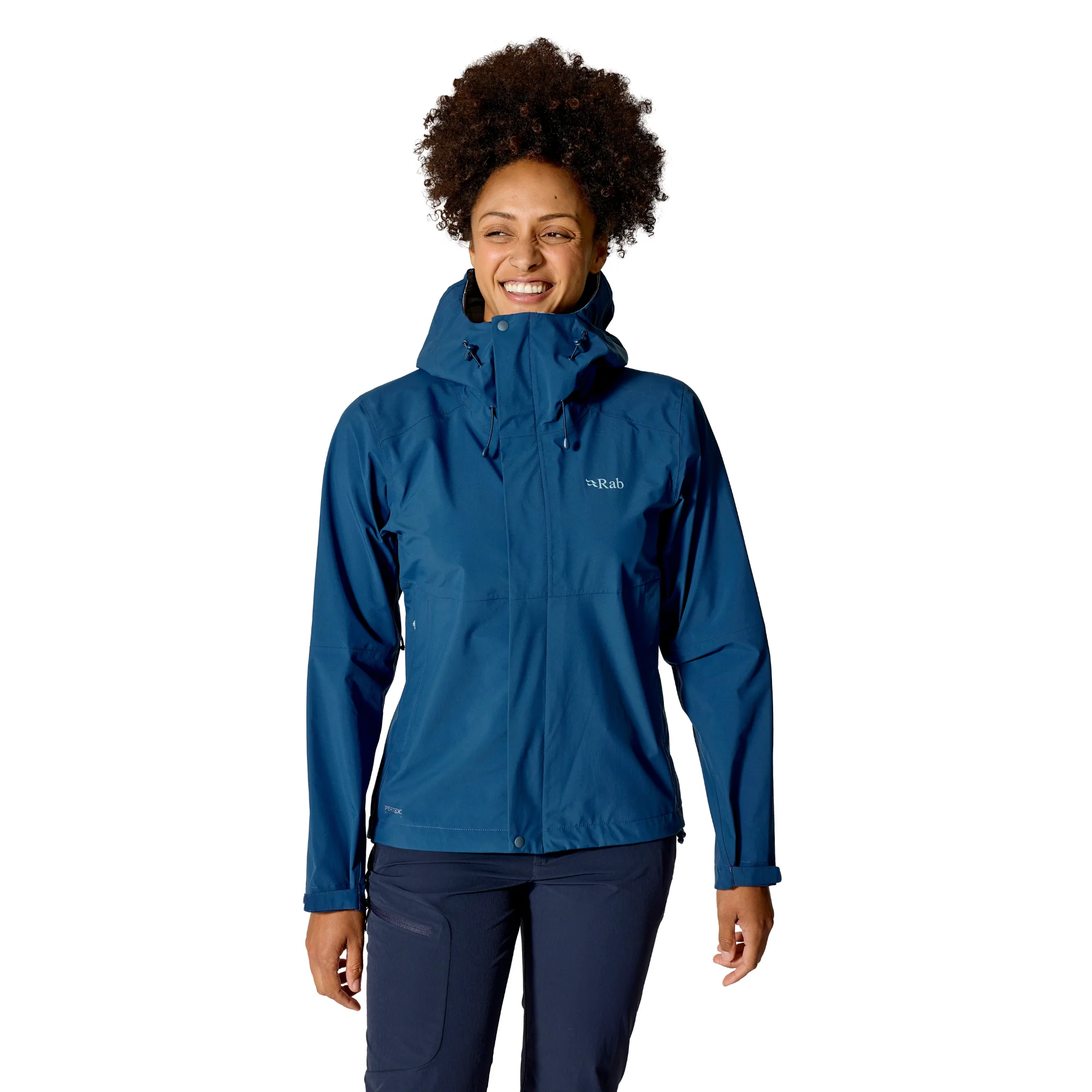 Rab Women's Firewall 3L Waterproof Jacket (Tempest Blue)