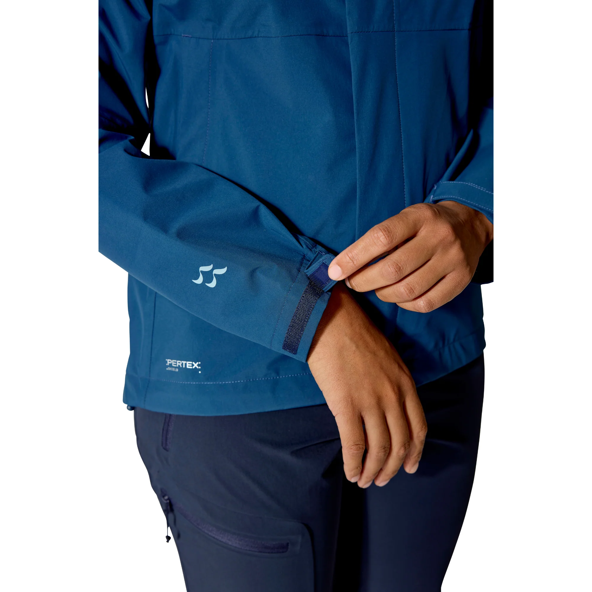 Rab Women's Firewall 3L Waterproof Jacket (Tempest Blue) - Image 3