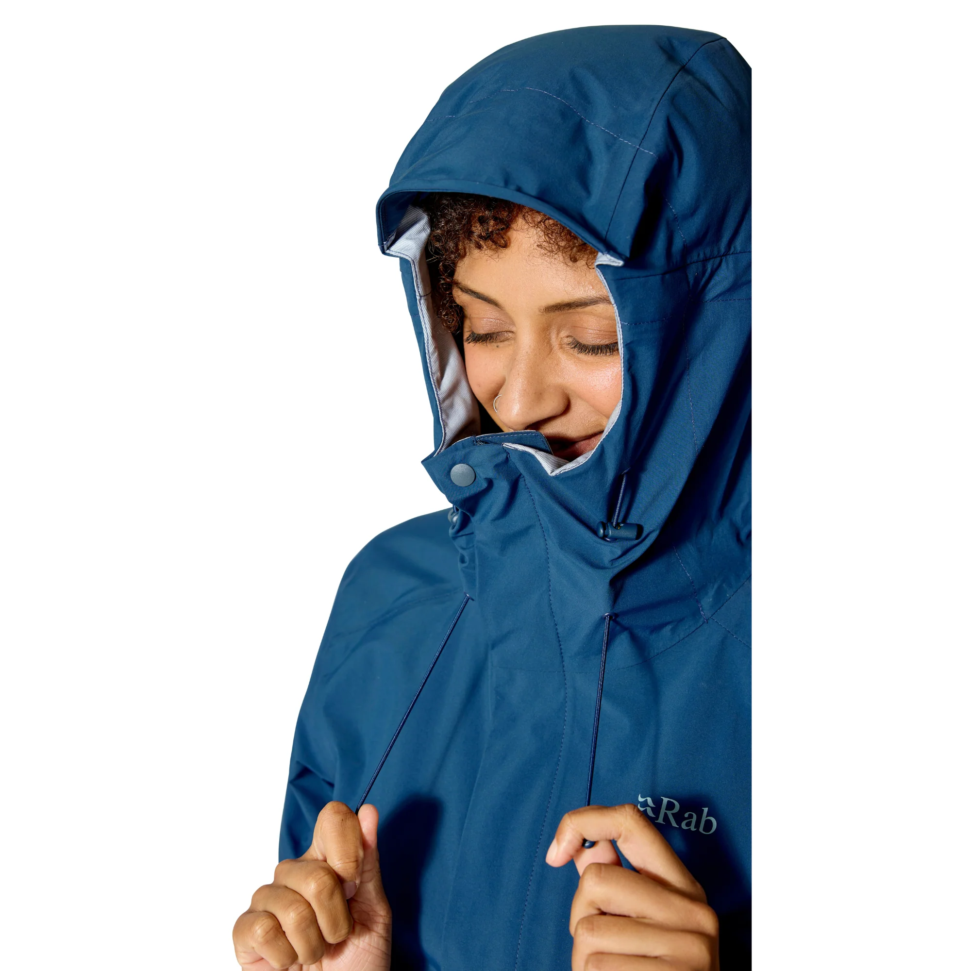 Rab Women's Firewall 3L Waterproof Jacket (Tempest Blue) - Image 6