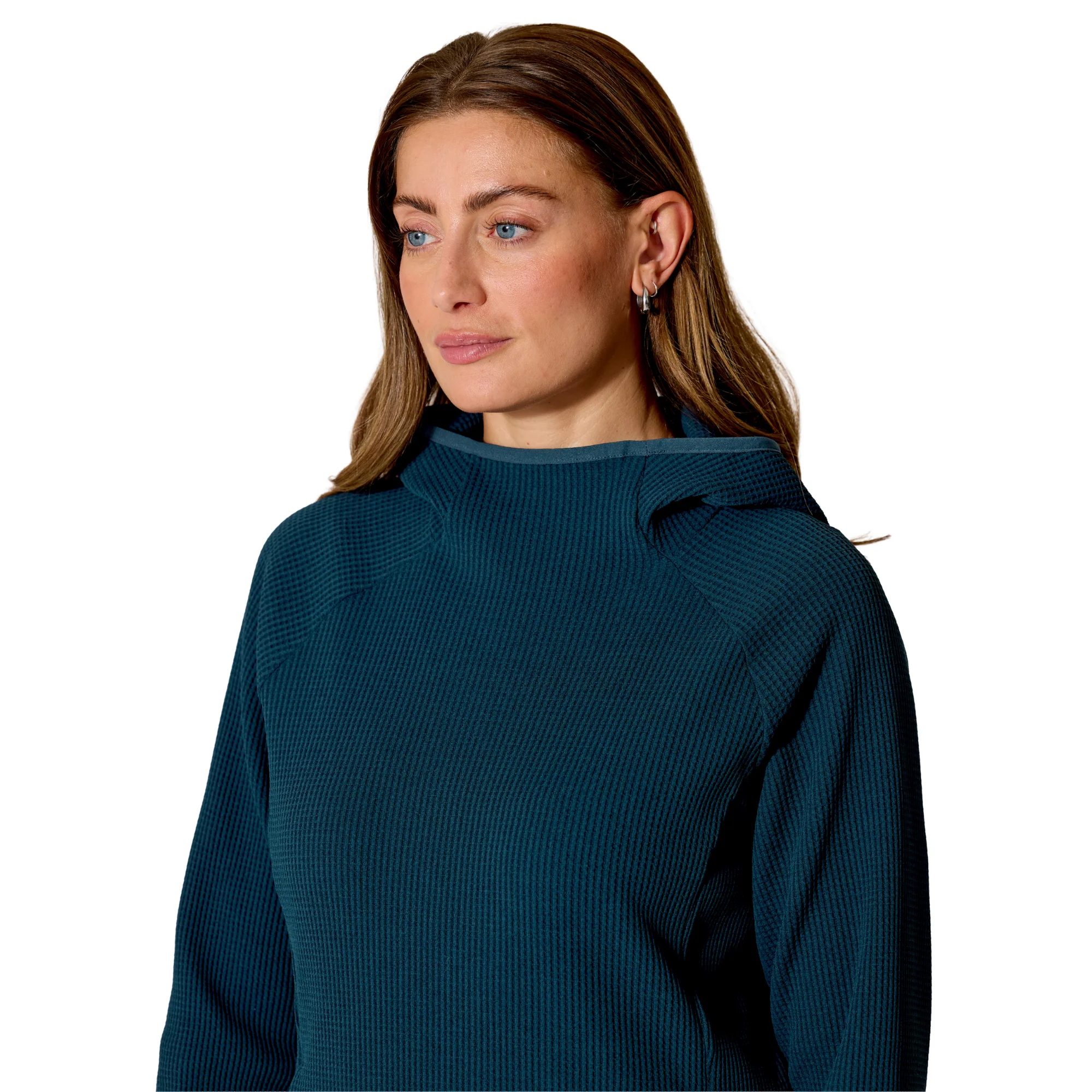 Rab Women's Hepton Pullover Hoodie (Tempest Blue) - Image 7