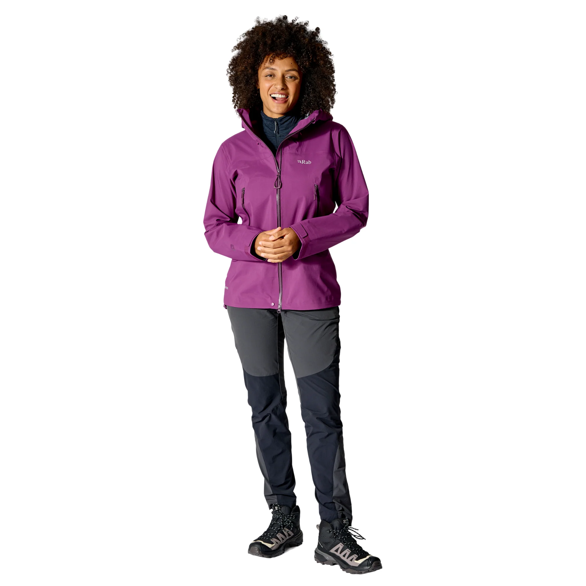 Rab Women's Kangri 3L Gore-Tex Jacket (Plum) - Image 2