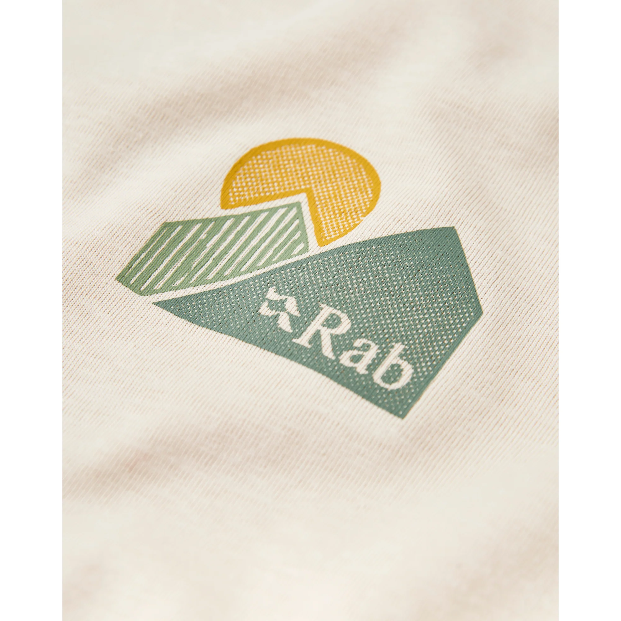 Rab Women's Stance Vista Organic Cotton Short Sleeve Tee (Ecru) - Image 6
