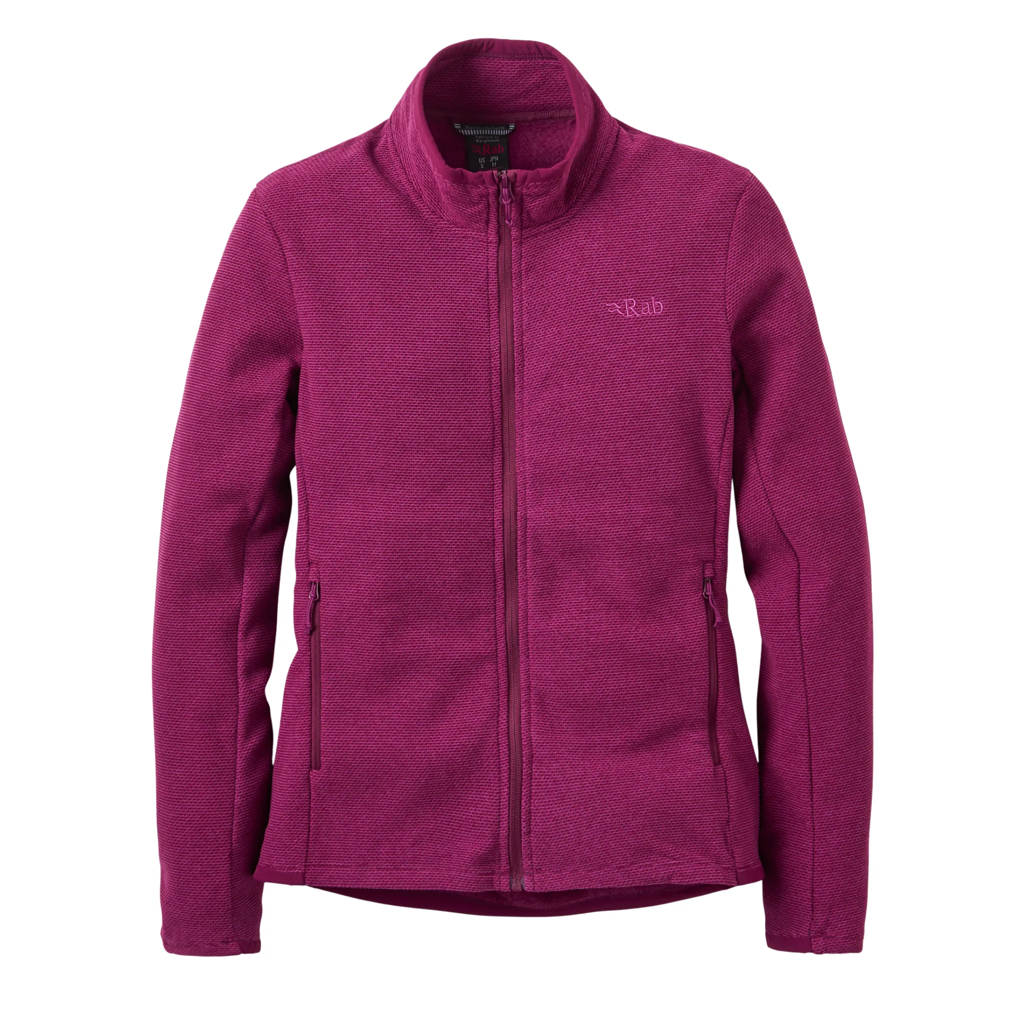 Rab Women's Stavel Full Zip Fleece (Mulberry)
