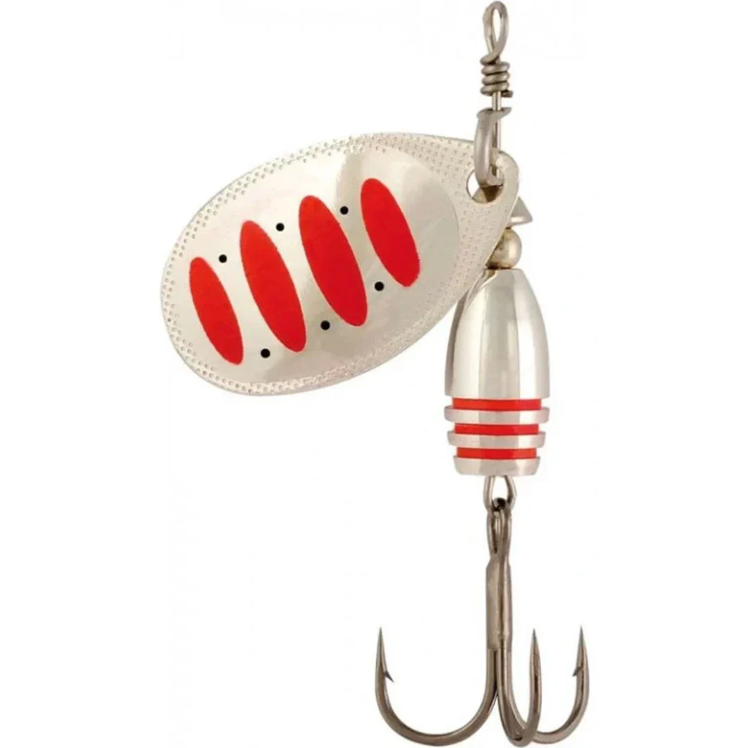Rapture Windex Helix Spinning Metal Lure (Size 2/4.5g)(Silver/Red)