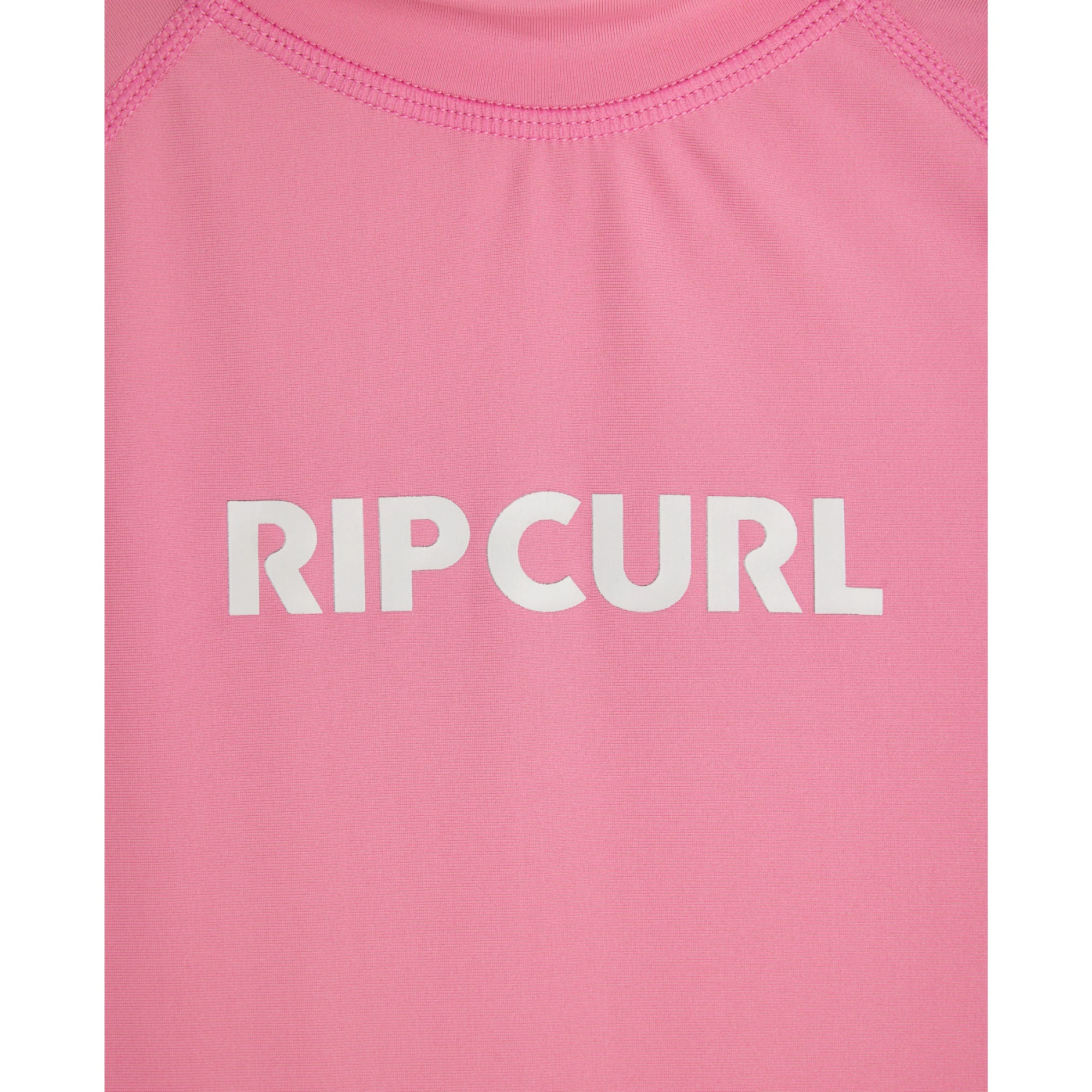 Rip Curl Junior Classic Surf UPF50 Long Sleeve Rash Vest (Begonia Pink)(Sizes UK8-16) - Image 4