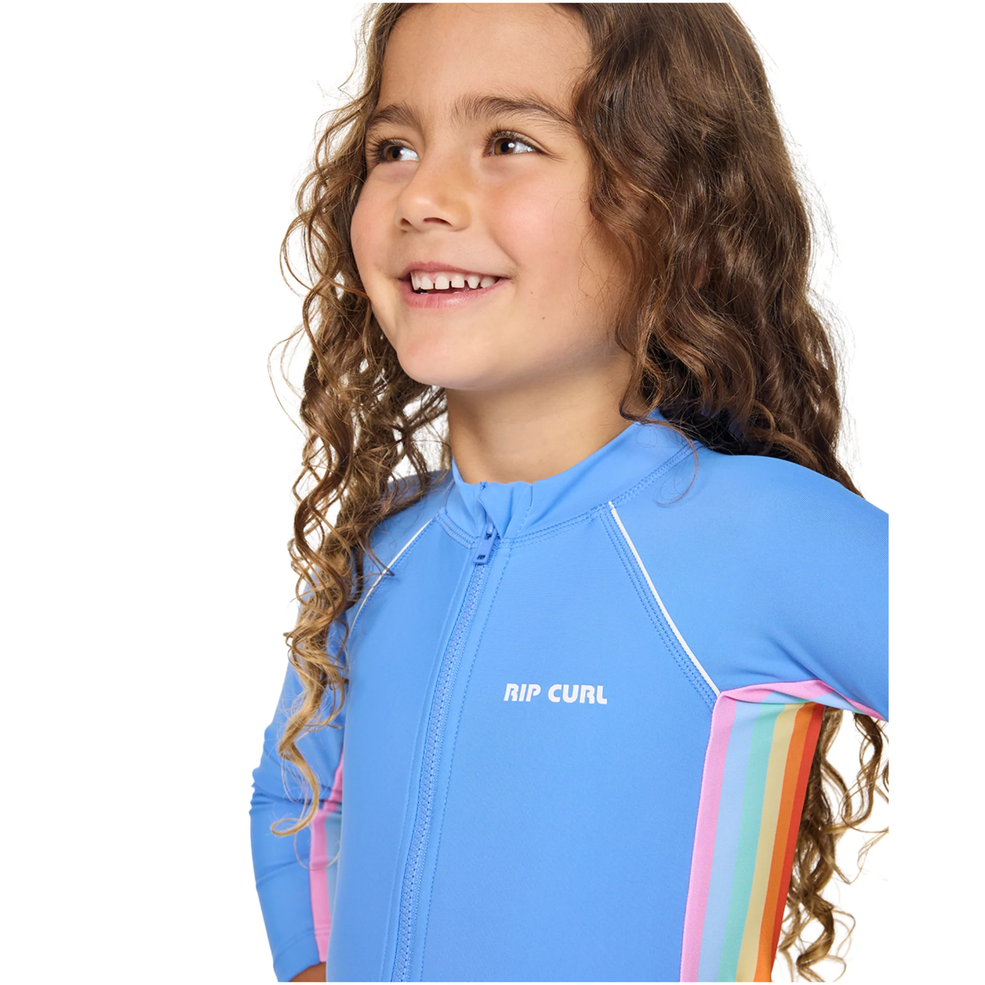 Rip Curl Kids Sun Revival UPF50 Long Sleeve Springsuit (Cornflower Blue)(Ages 1-8) - Image 3
