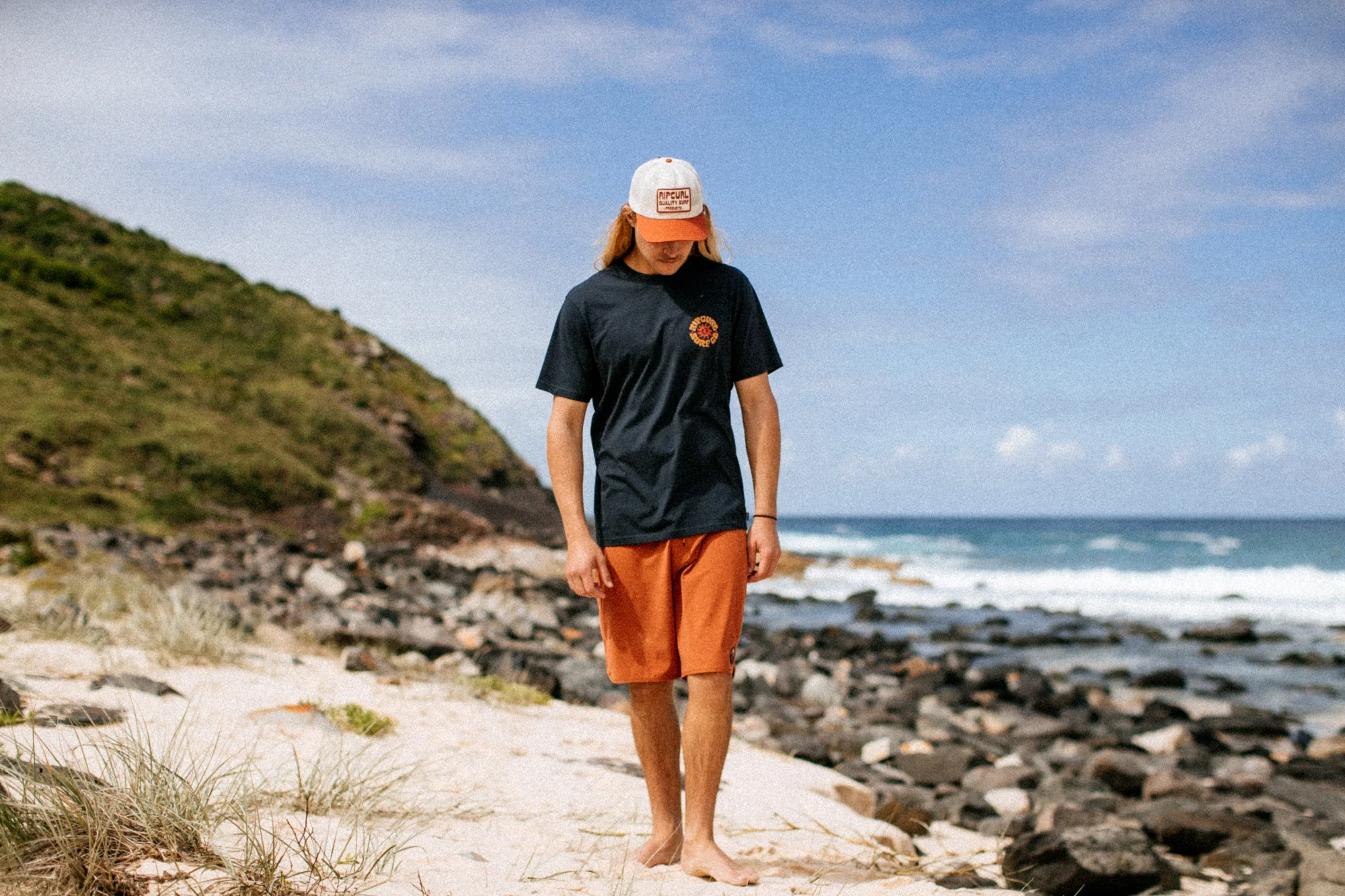 Rip Curl Men's Pacific Rinse Circle Short Sleeve Tee (Dark Navy) - Image 12