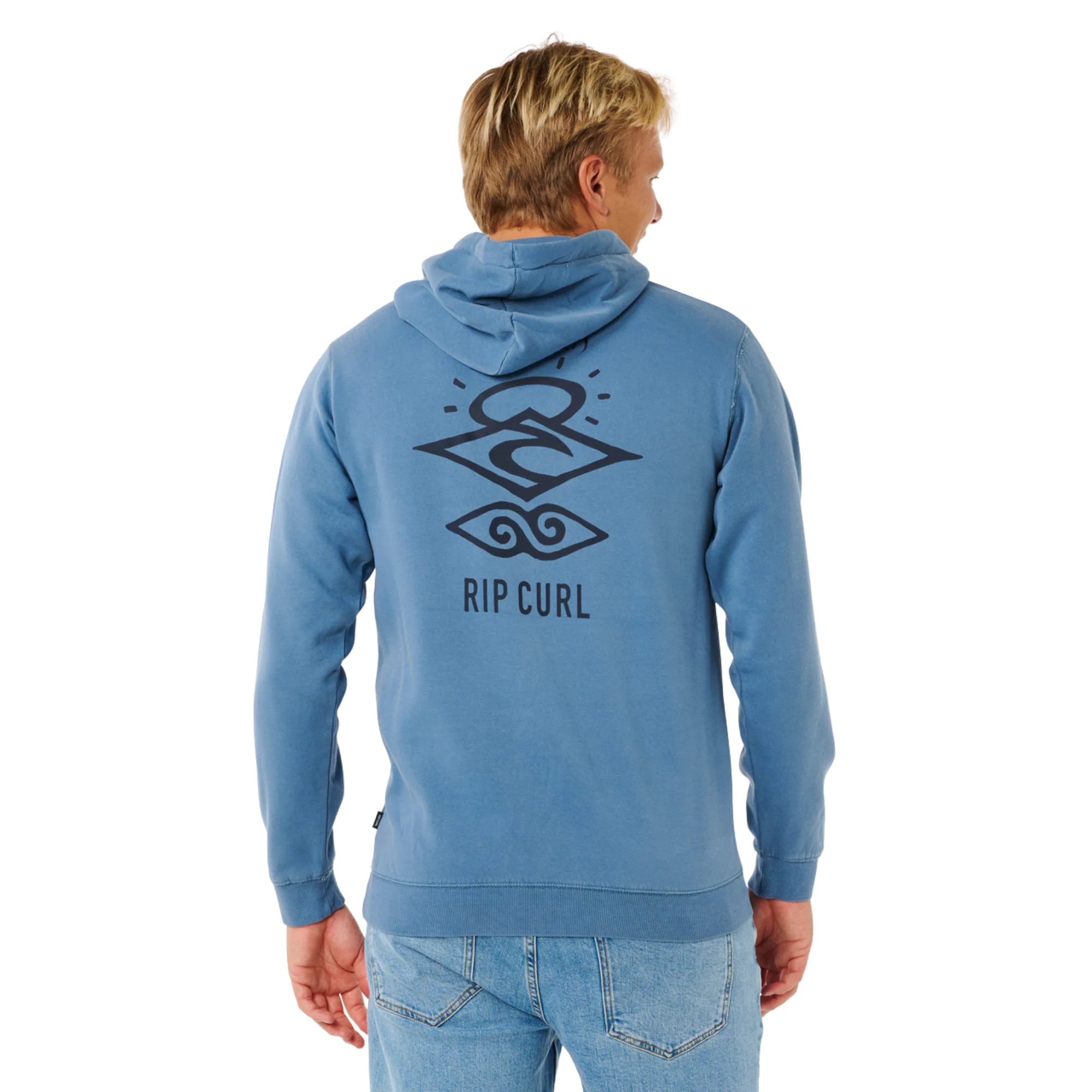 Rip Curl Men's Search Icon Hoody (Bluefin) - Image 2