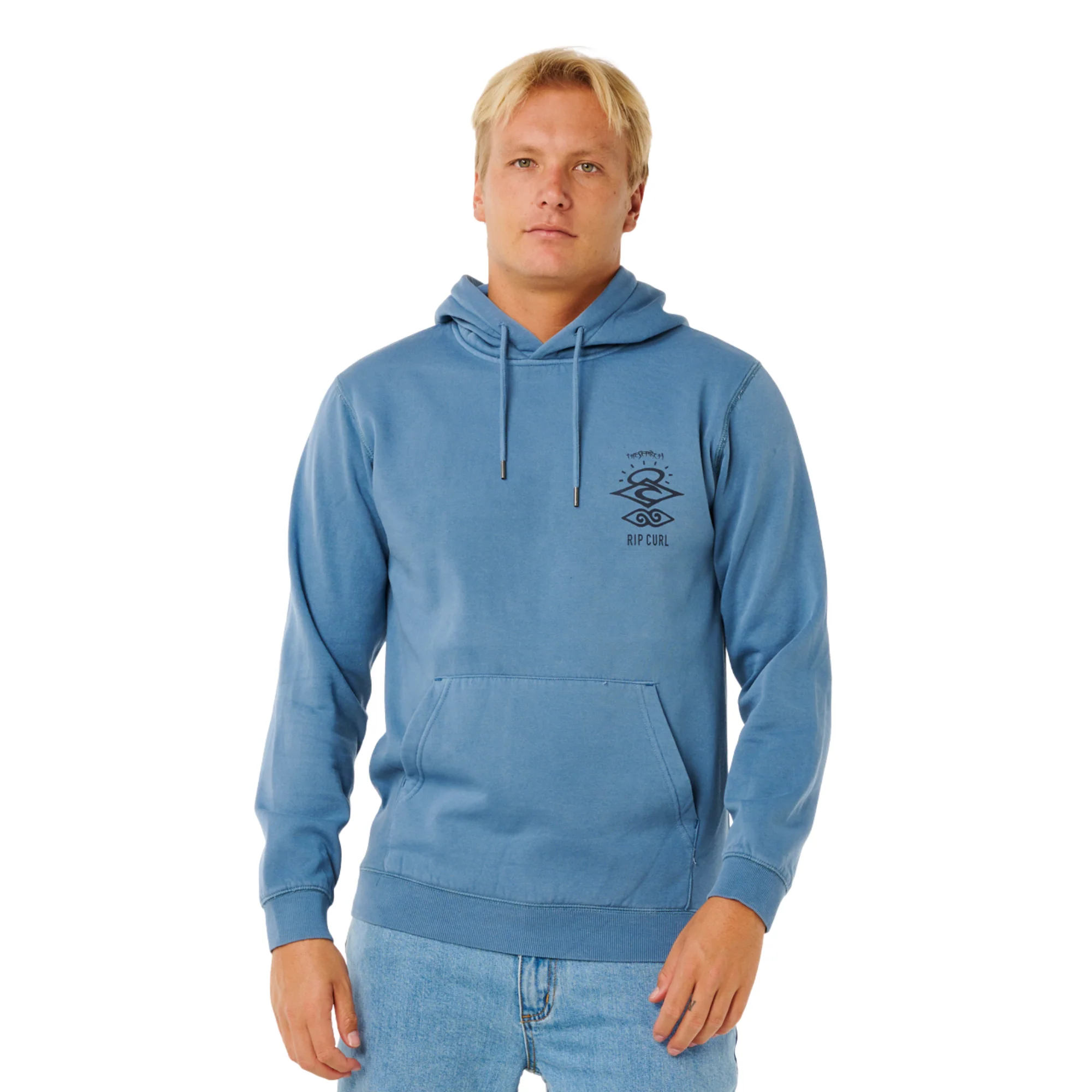 Rip Curl Men's Search Icon Hoody (Bluefin) - Image 3
