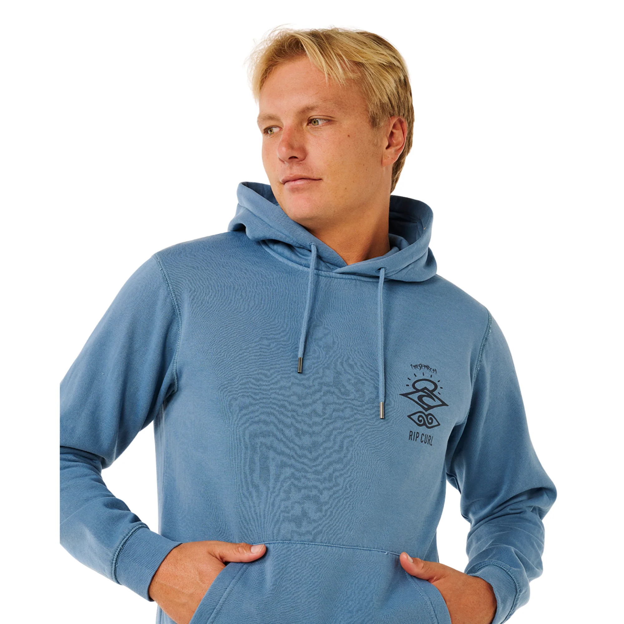 Rip Curl Men's Search Icon Hoody (Bluefin) - Image 5
