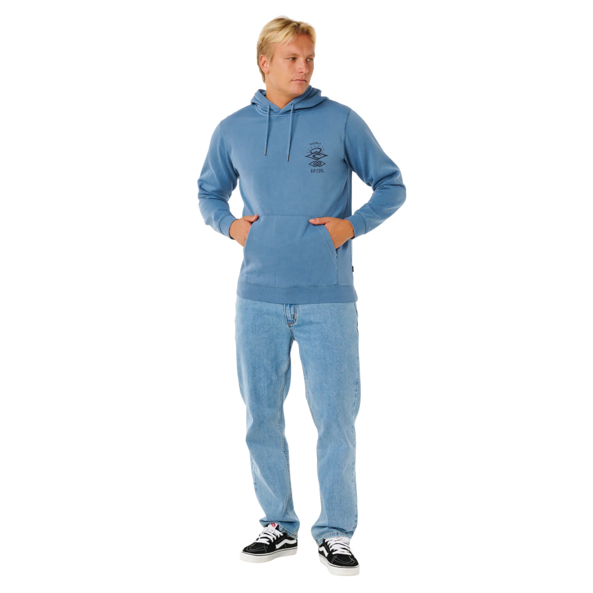 Rip Curl Men's Search Icon Hoody (Bluefin) - Image 7