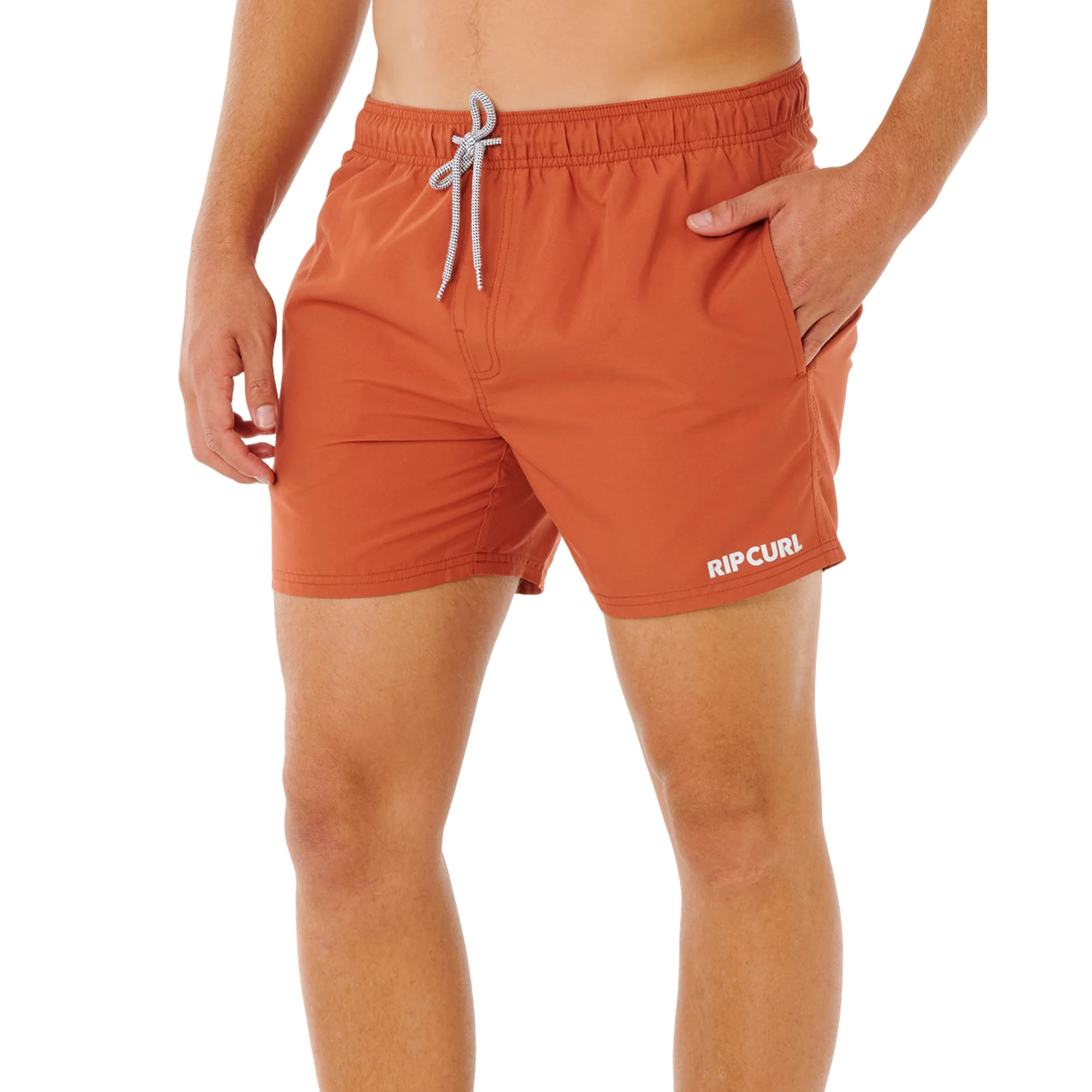 Rip Curl Men's Offset Volley Shorts (Baked Clay) - Image 3