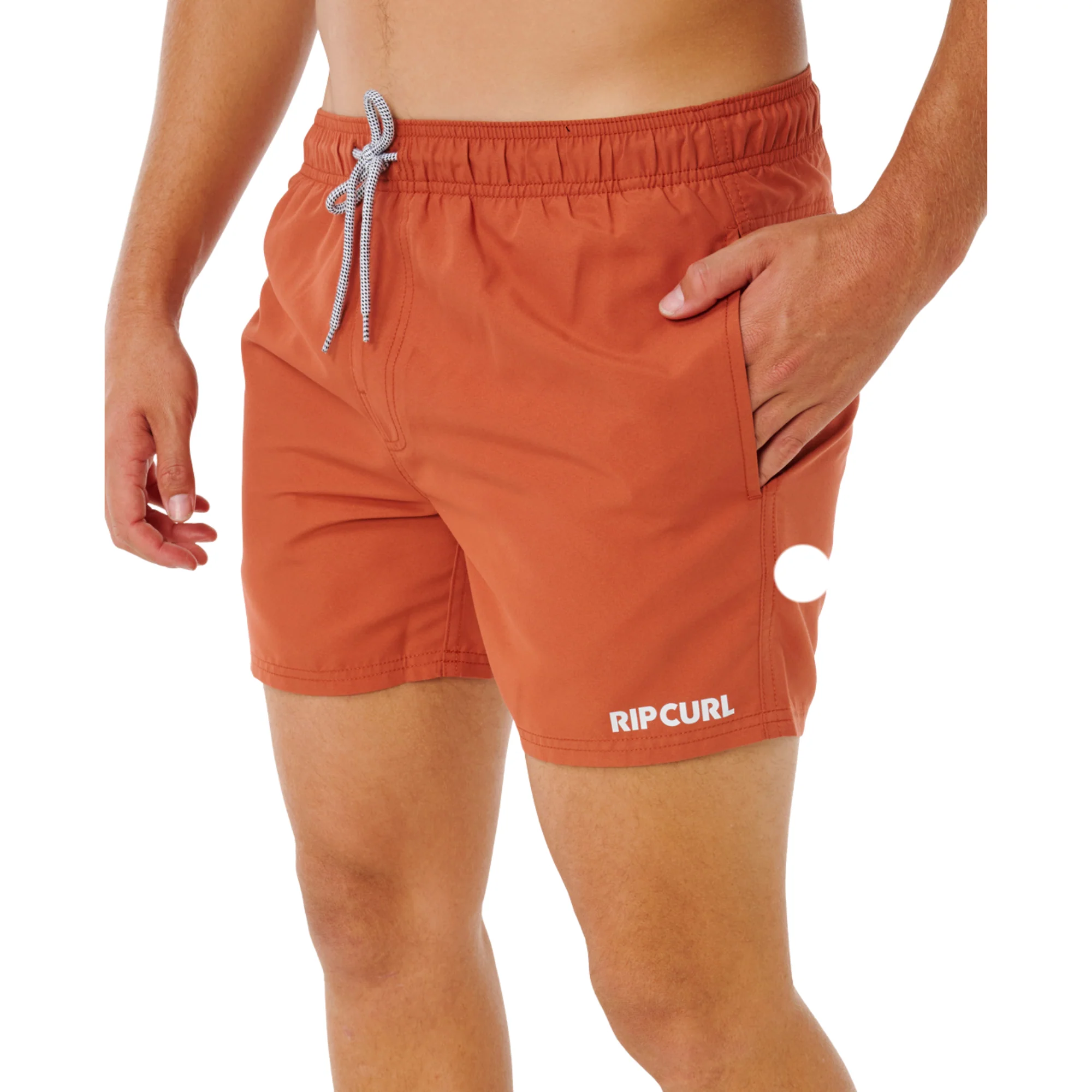 Rip Curl Men's Offset Volley Shorts (Baked Clay) - Image 5