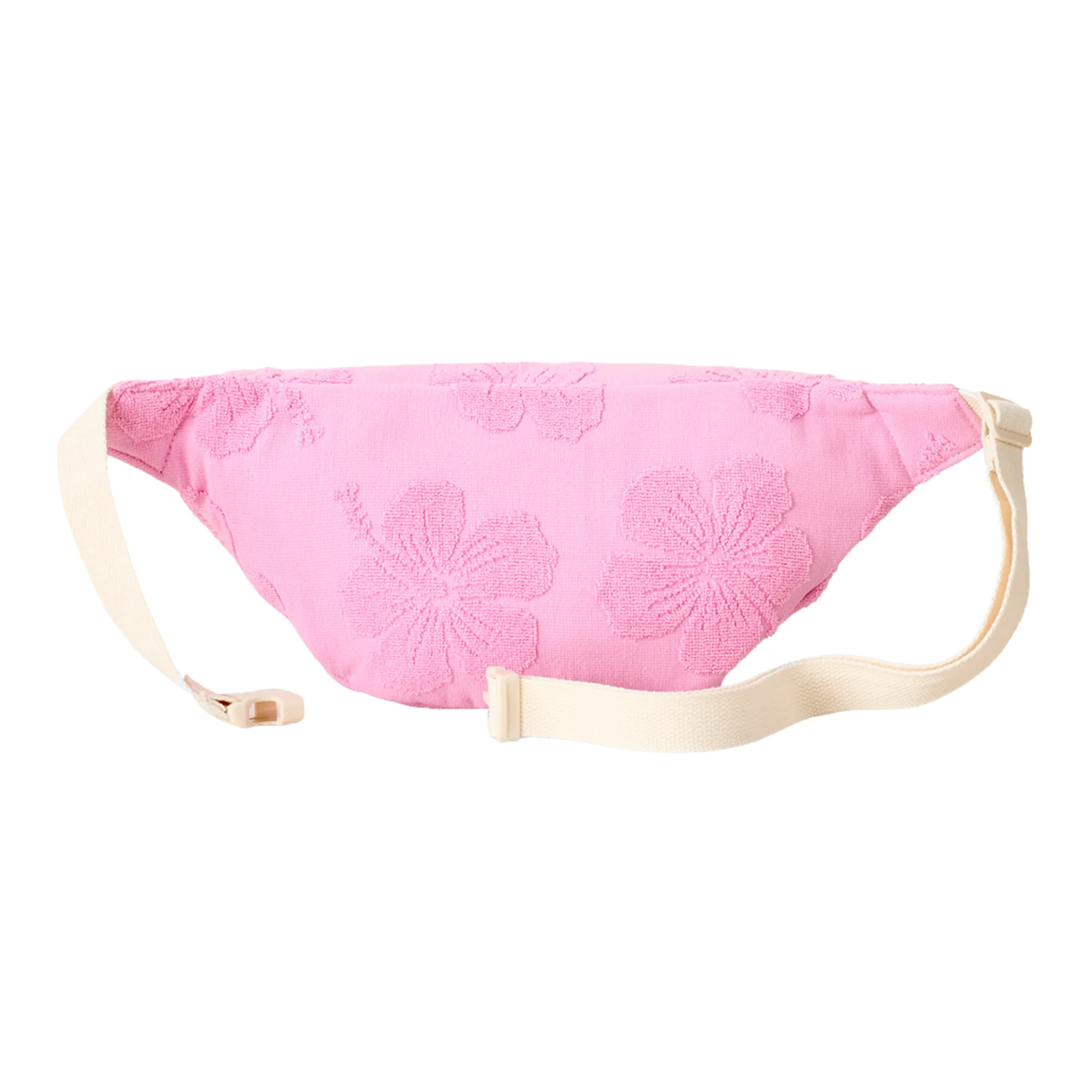 Rip Curl Mixed Terry Waist Bag (Pink) - Image 3