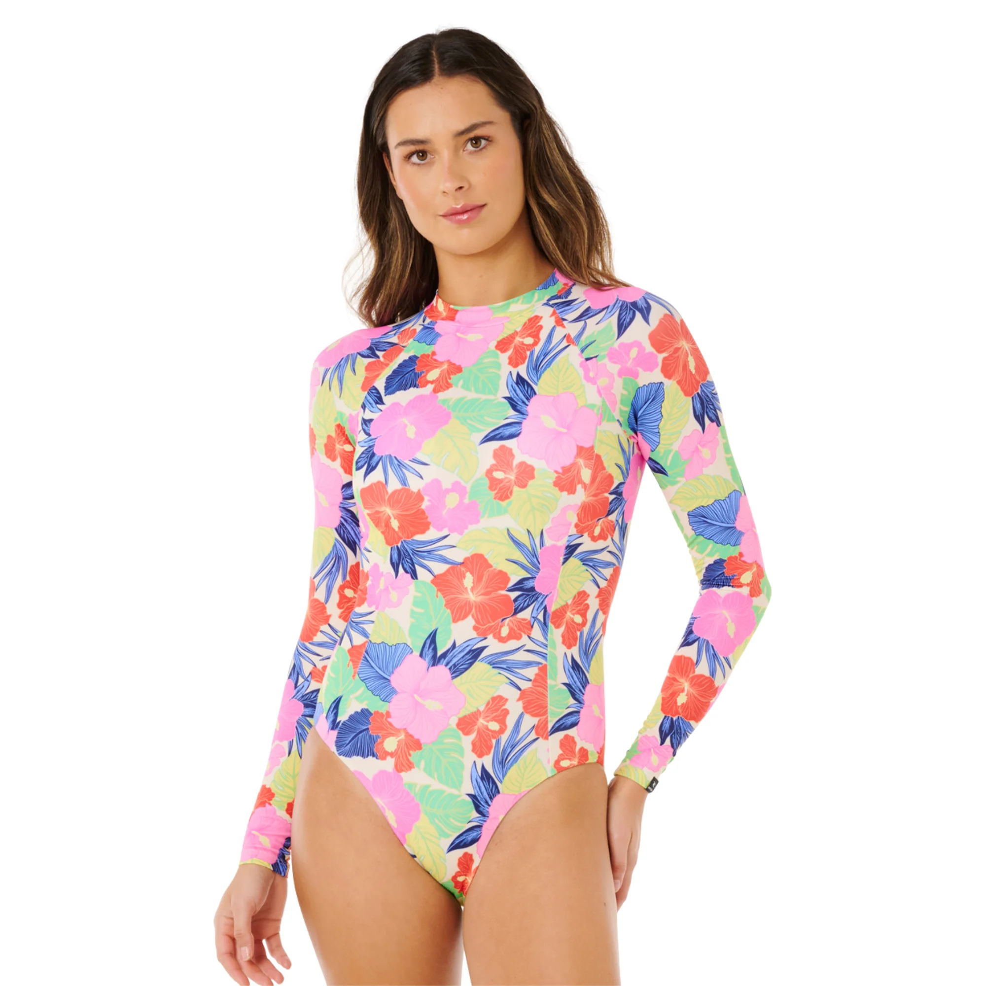 Rip Curl Women's Party Wave UPF50 Surf/Swim Suit (Multi) - Image 2