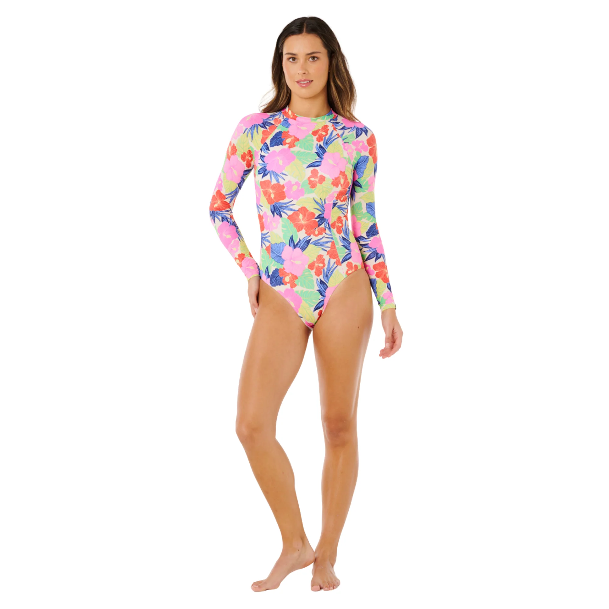 Rip Curl Women's Party Wave UPF50 Surf/Swim Suit (Multi) - Image 6