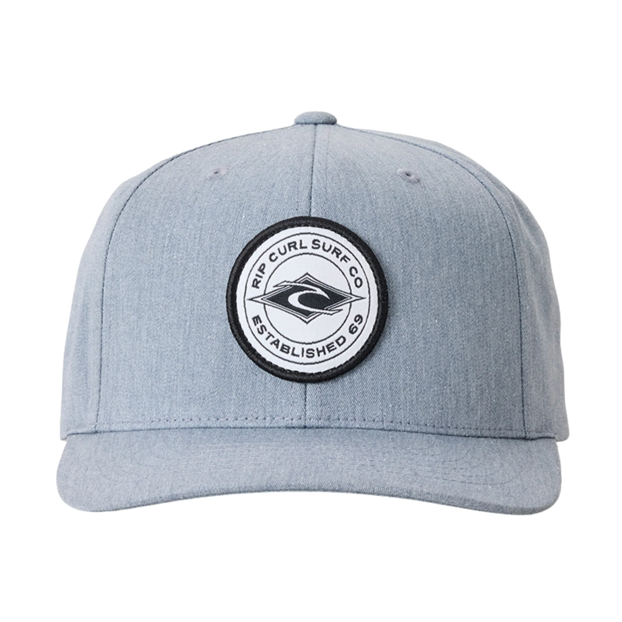Rip Curl Unisex Stapler Snapback Cap (Grey Heather) - Image 2