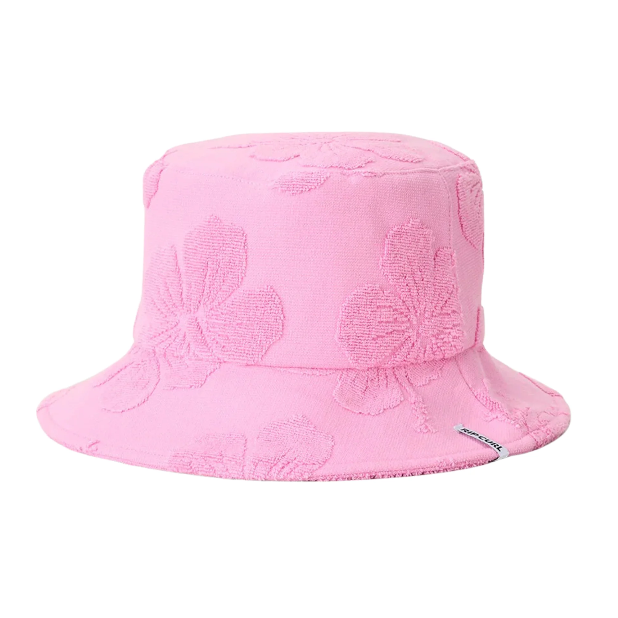 Rip Curl Unisex Sun Rays Terry Bucket Hat (Pink)