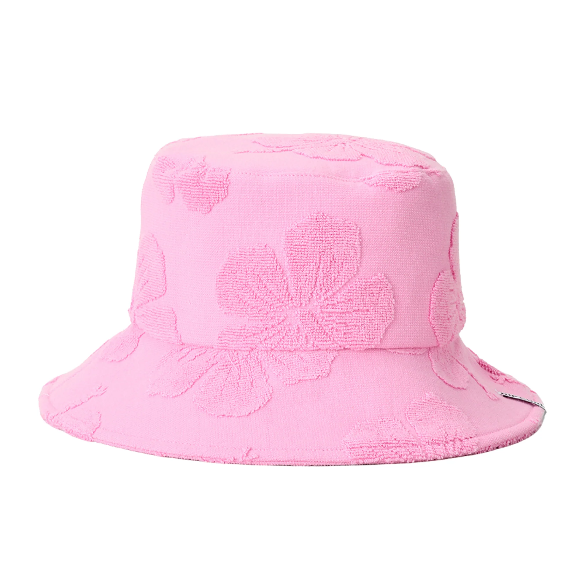 Rip Curl Unisex Sun Rays Terry Bucket Hat (Pink) - Image 3