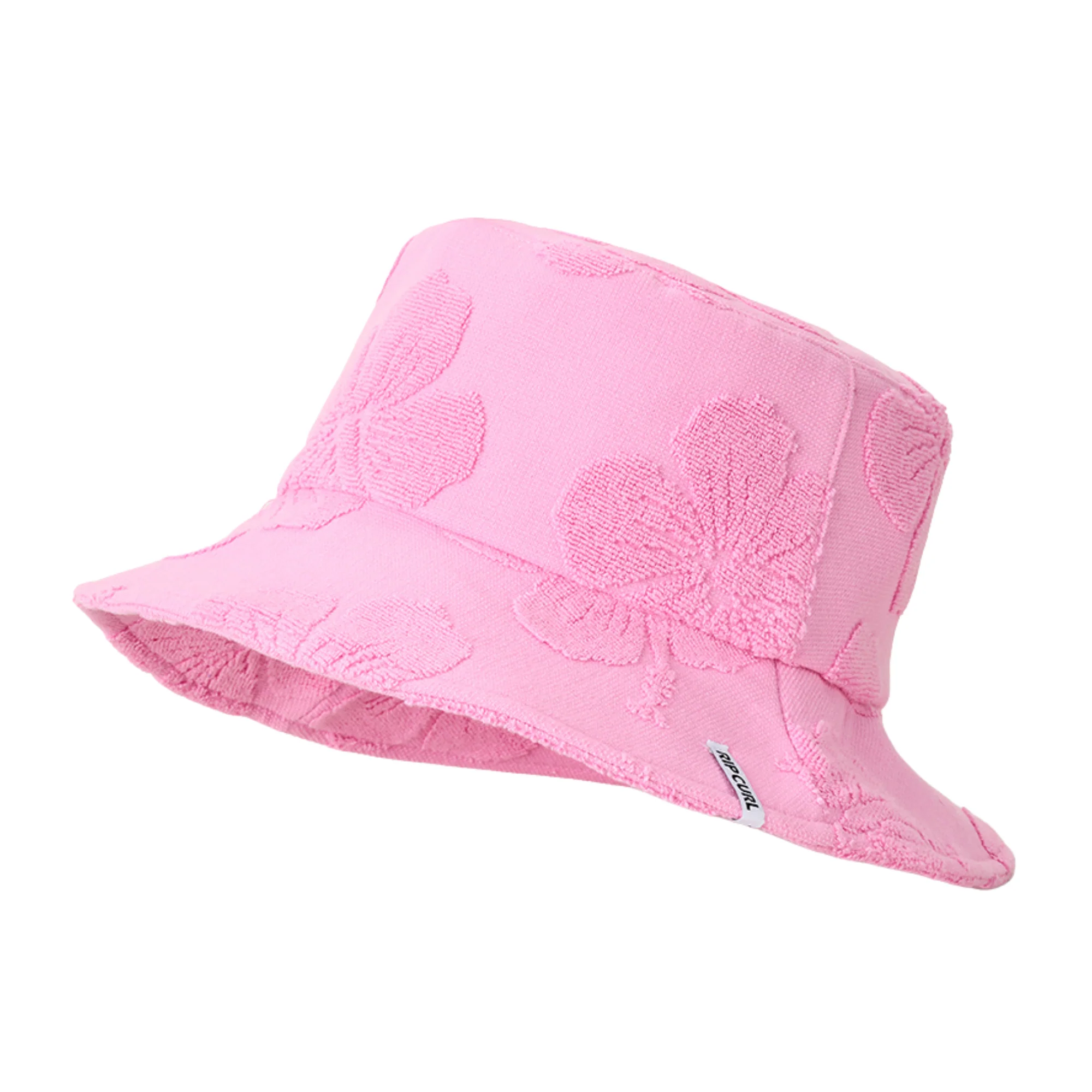 Rip Curl Unisex Sun Rays Terry Bucket Hat (Pink) - Image 4