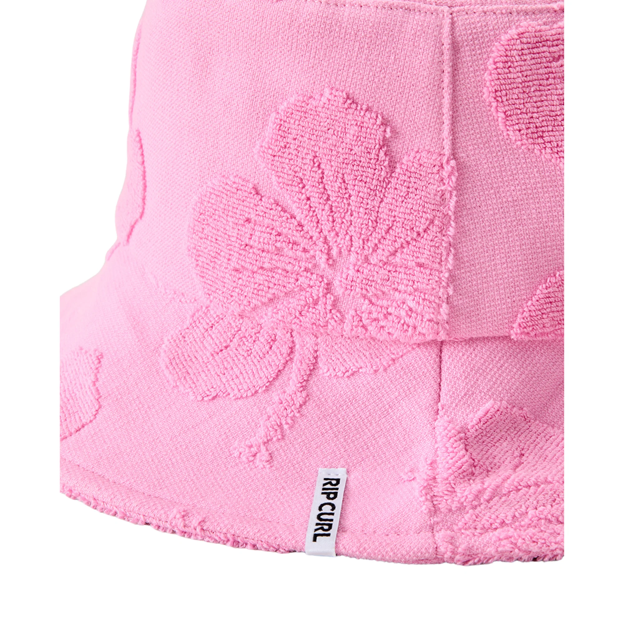 Rip Curl Unisex Sun Rays Terry Bucket Hat (Pink) - Image 5