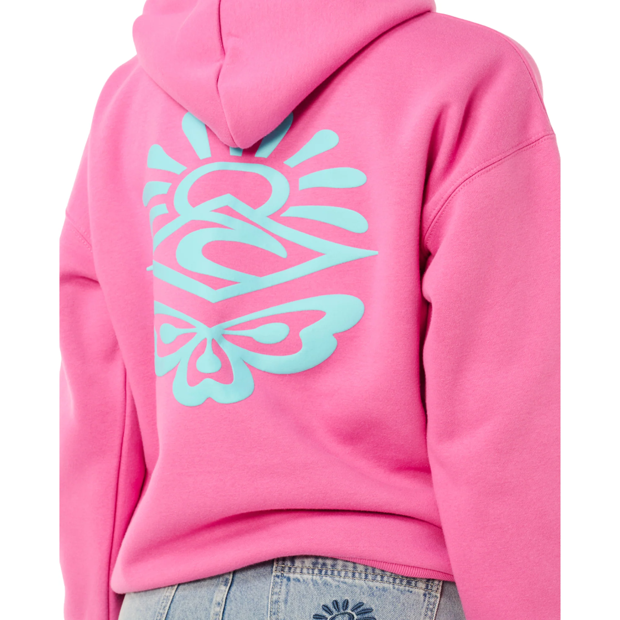 Rip Curl Women's Icons Of Surf Heritage Hoody (Super Pink) - Image 6