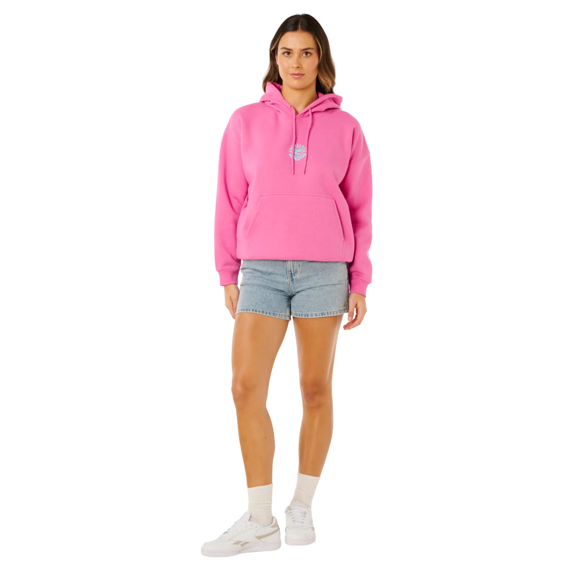Rip Curl Women's Icons Of Surf Heritage Hoody (Super Pink) - Image 7