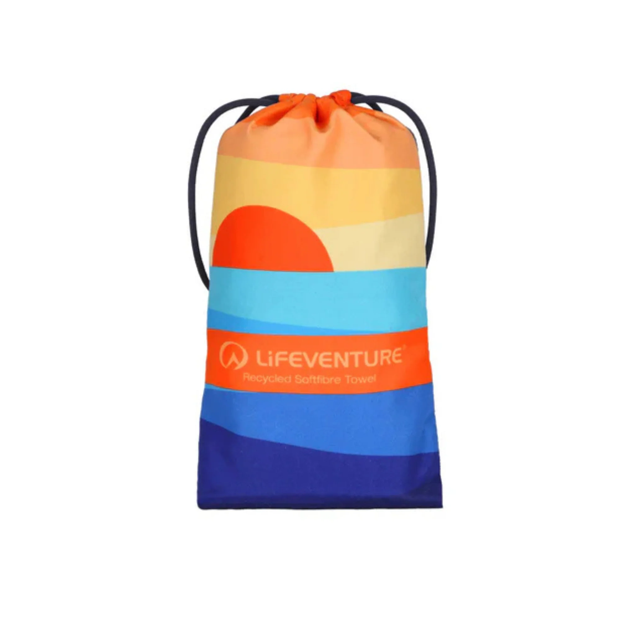 Lifeventure Recycled SoftFibre Giant Trek Towel (Sun) - Image 2