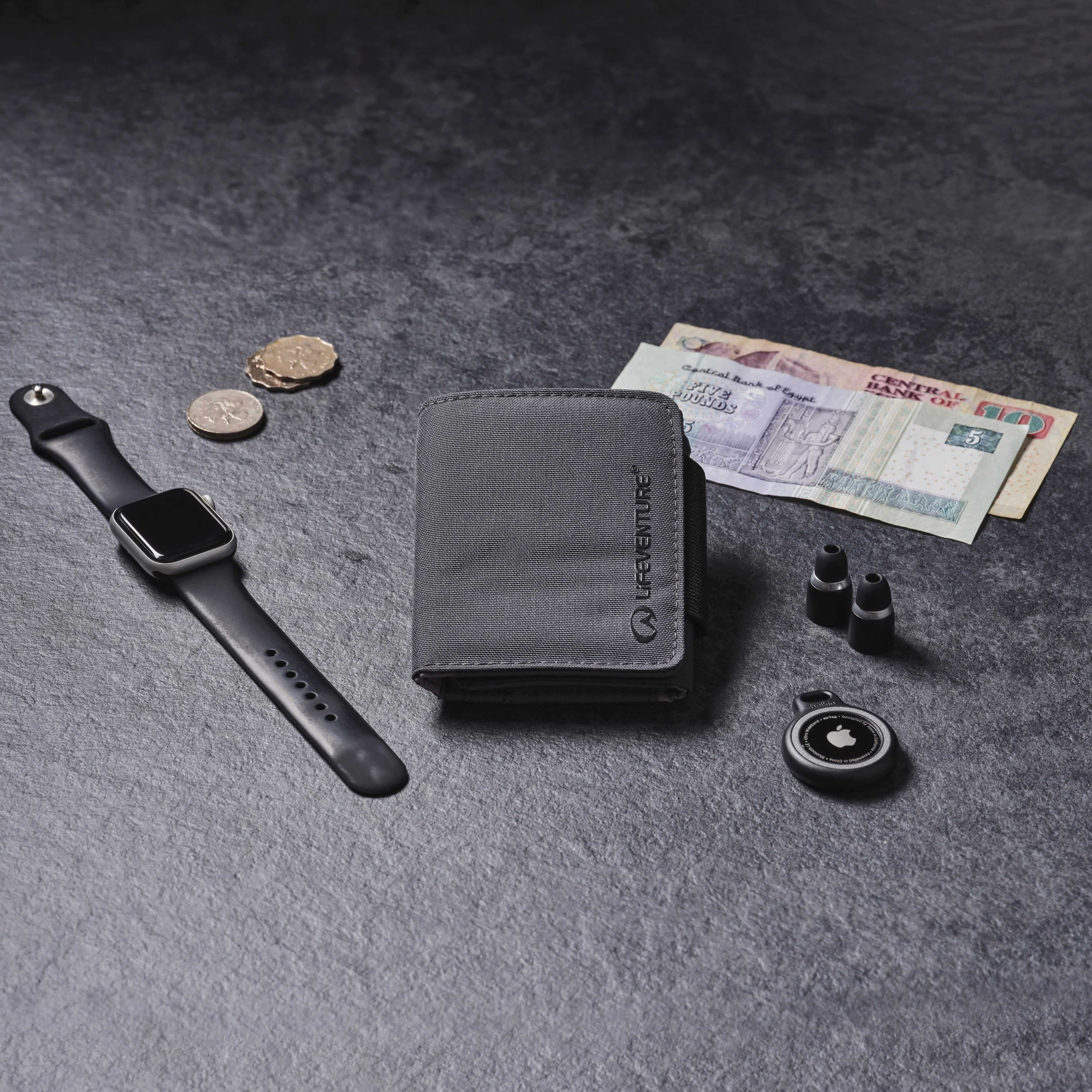 Lifeventure RFiD Recycled Wallet (Grey) - Image 10