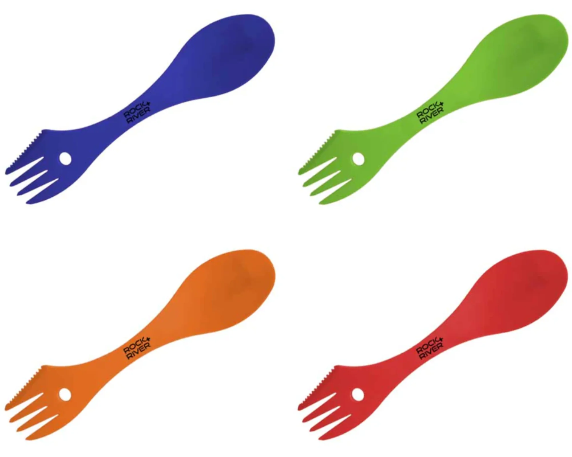 Rock N River Spork (Assorted Colours)(Price per Spork)