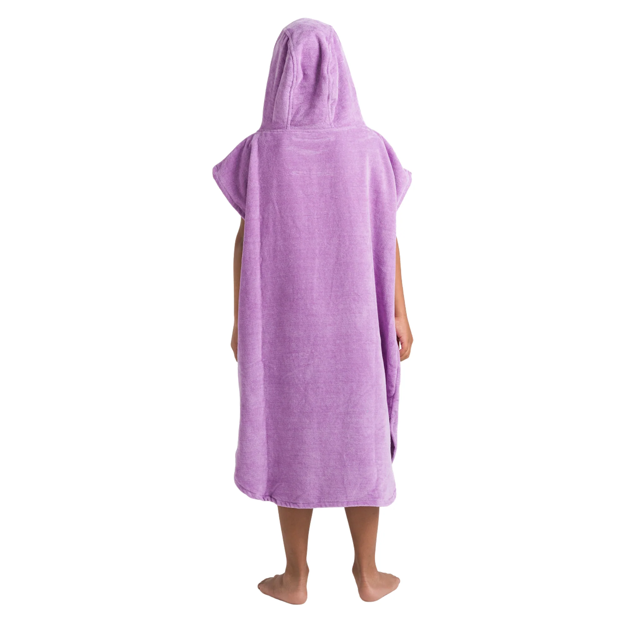 Robie Original - Junior Hooded Short Sleeve Changing Robe (Orchid) - Image 9