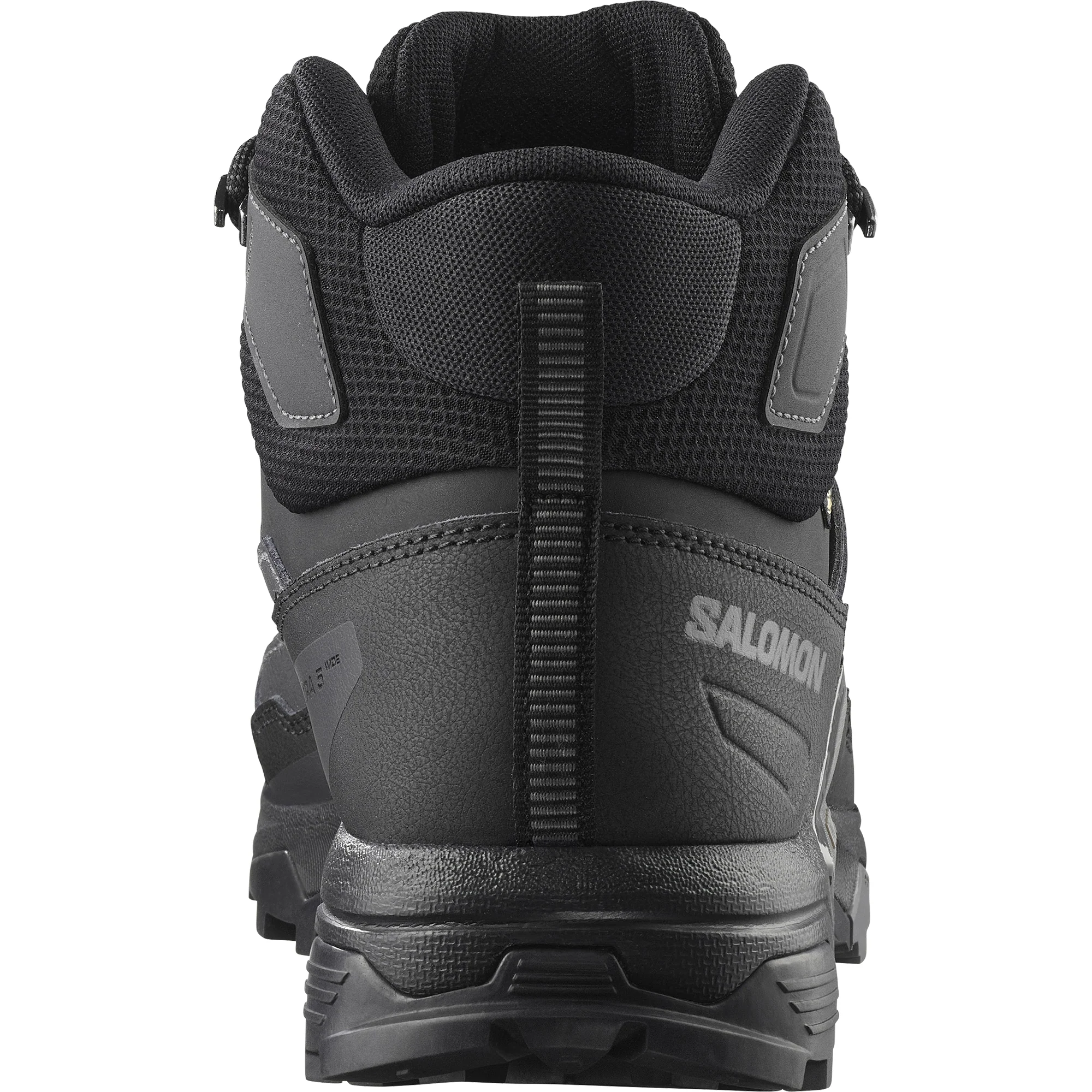Salomon Men's X Ultra 5 Gore-Tex Wide Fit Mid Trail Boots (Black/Asphalt/Castlerock) - Image 6