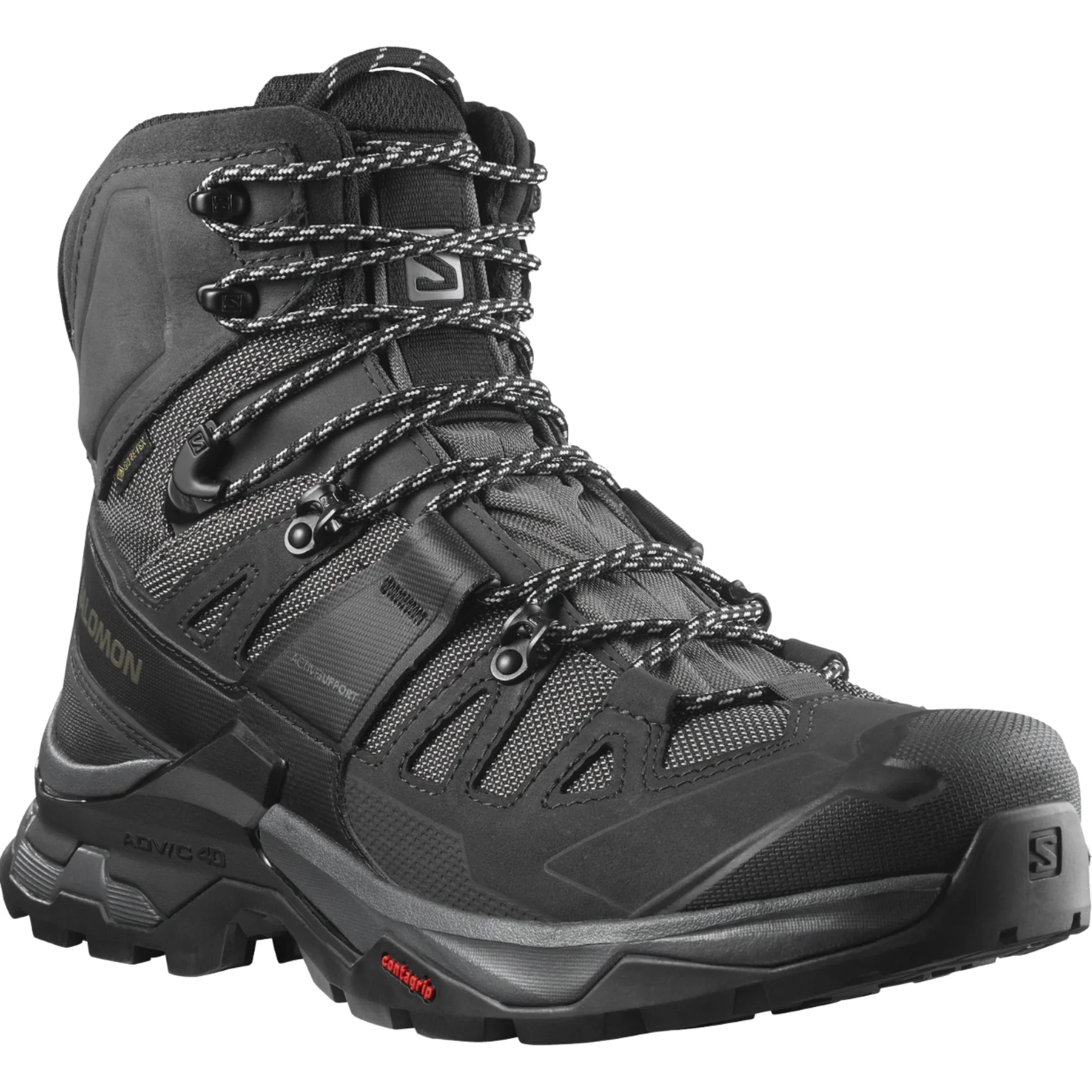 Salomon Men's Quest 4 Gore-Tex Hillwalking Boots (Magnet/Black/Quarry) - Image 3