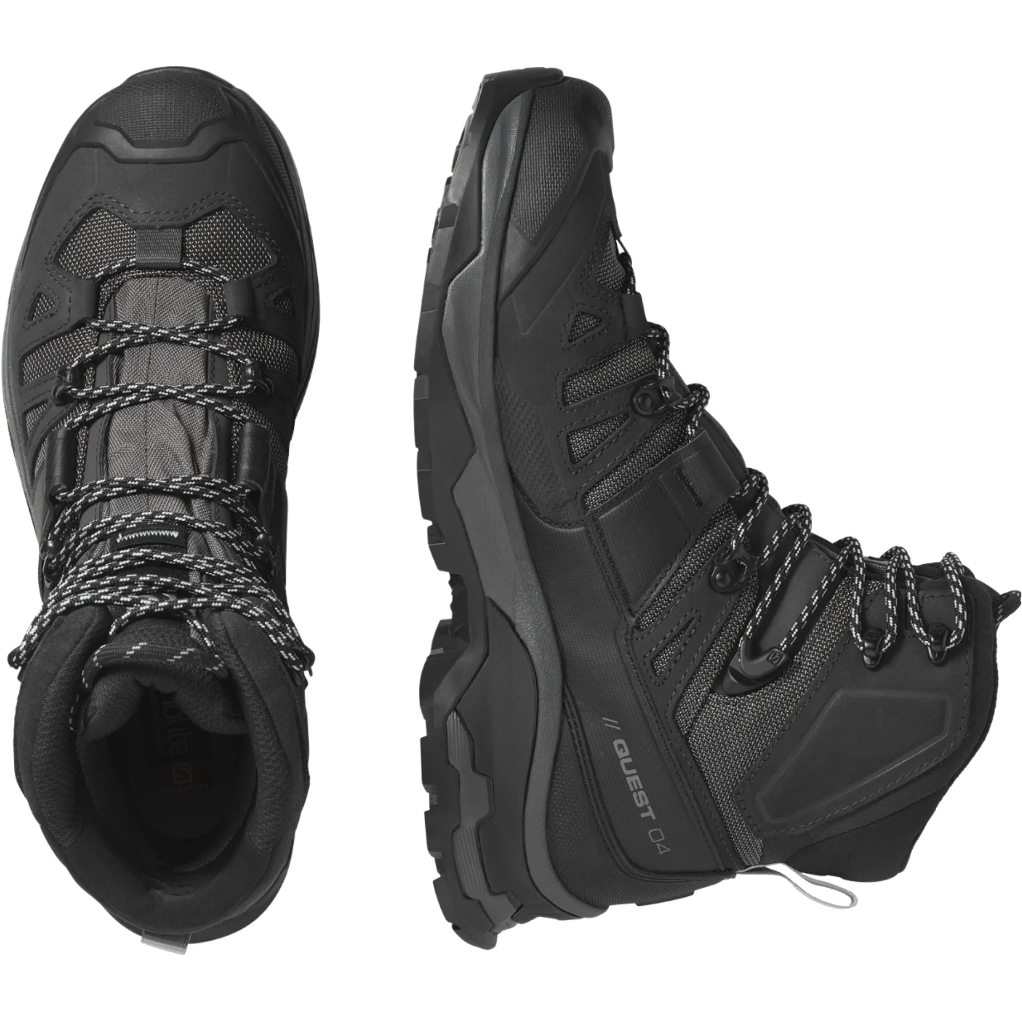 Salomon Men's Quest 4 Gore-Tex Hillwalking Boots (Magnet/Black/Quarry) - Image 6