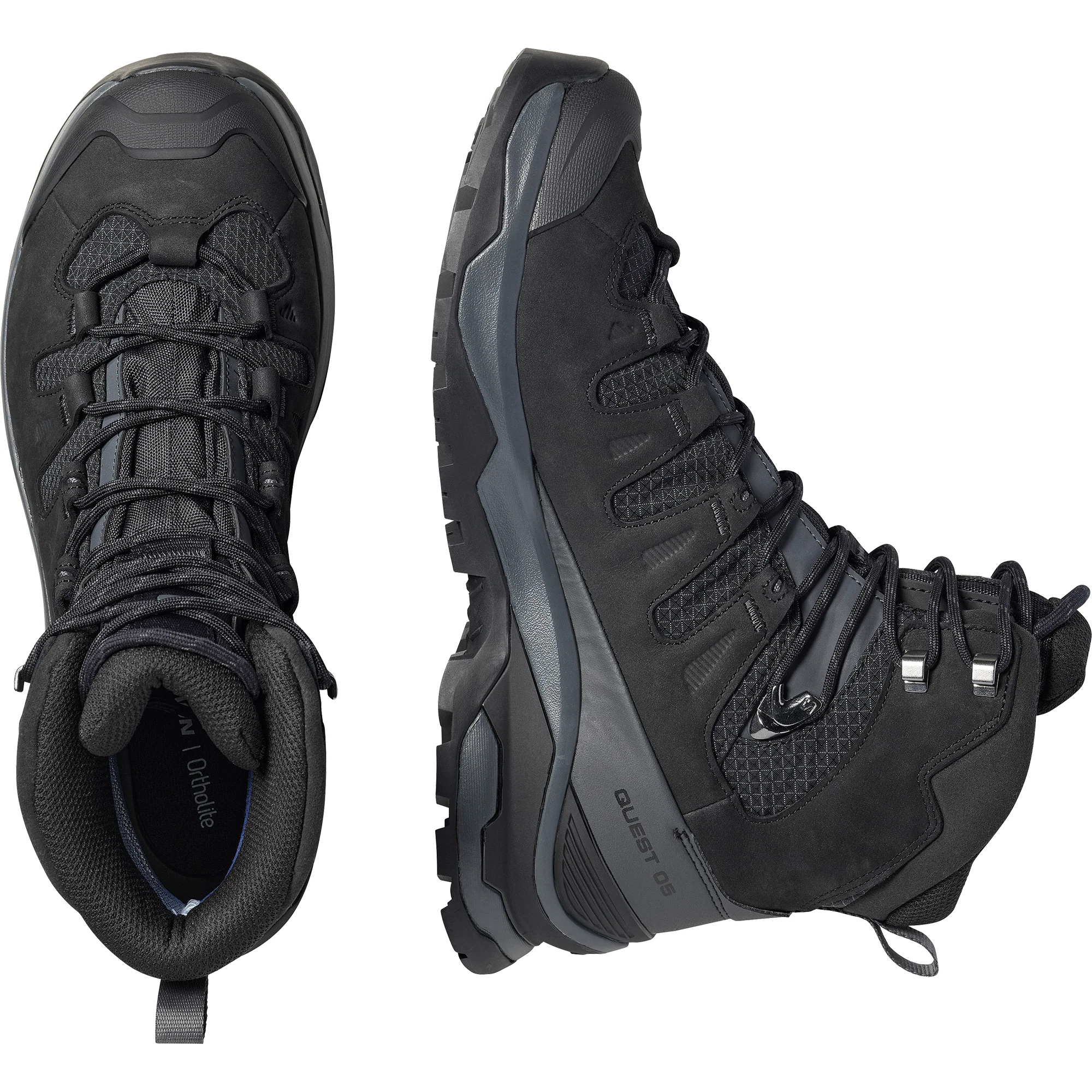 Salomon Men's Quest 5 Gore-Tex Hillwalking Boots (Asphalt/Black) - Image 6
