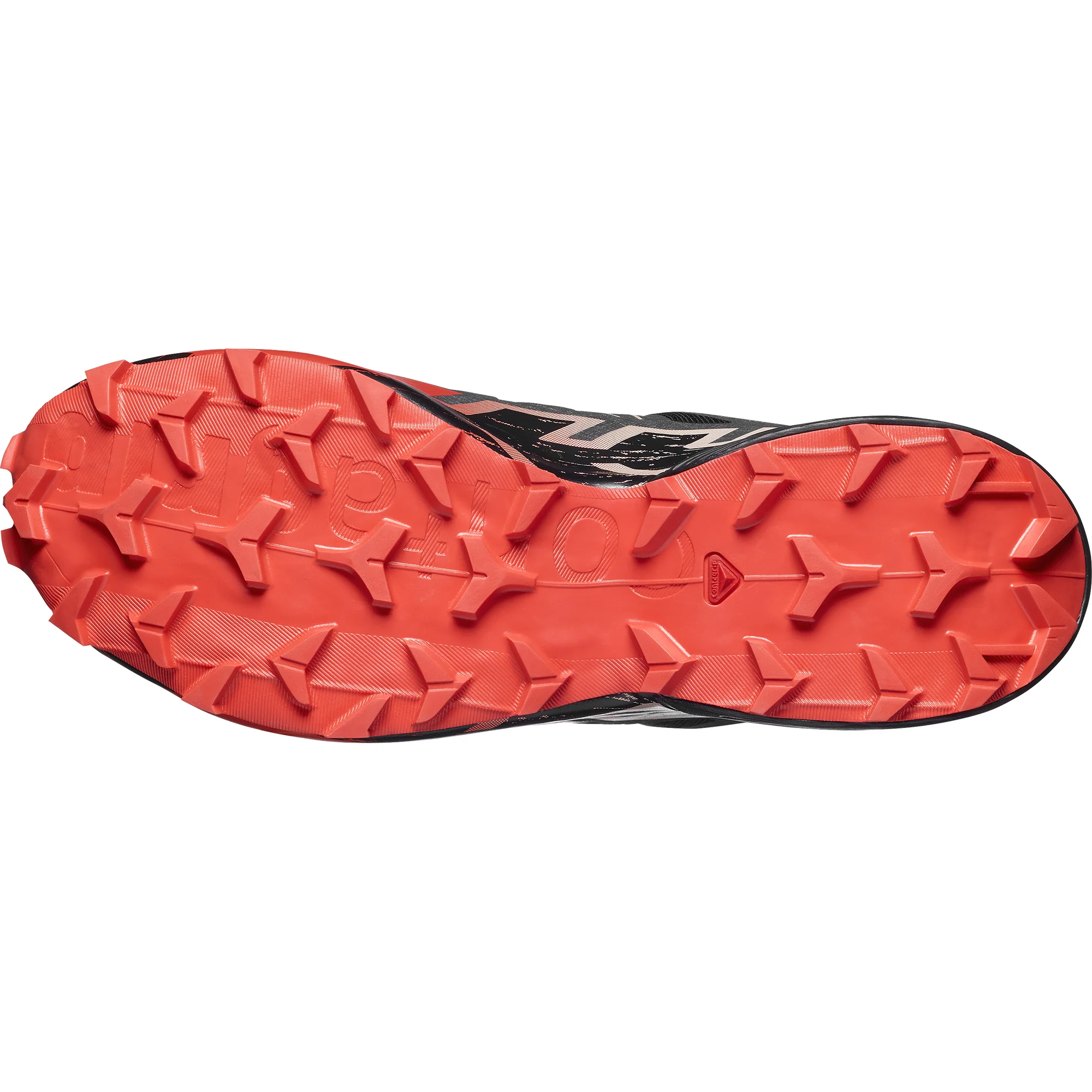 Salomon Men's Speedcross 6 Gore-Tex Trail Running Shoes (Black/Fiery Red) - Image 4