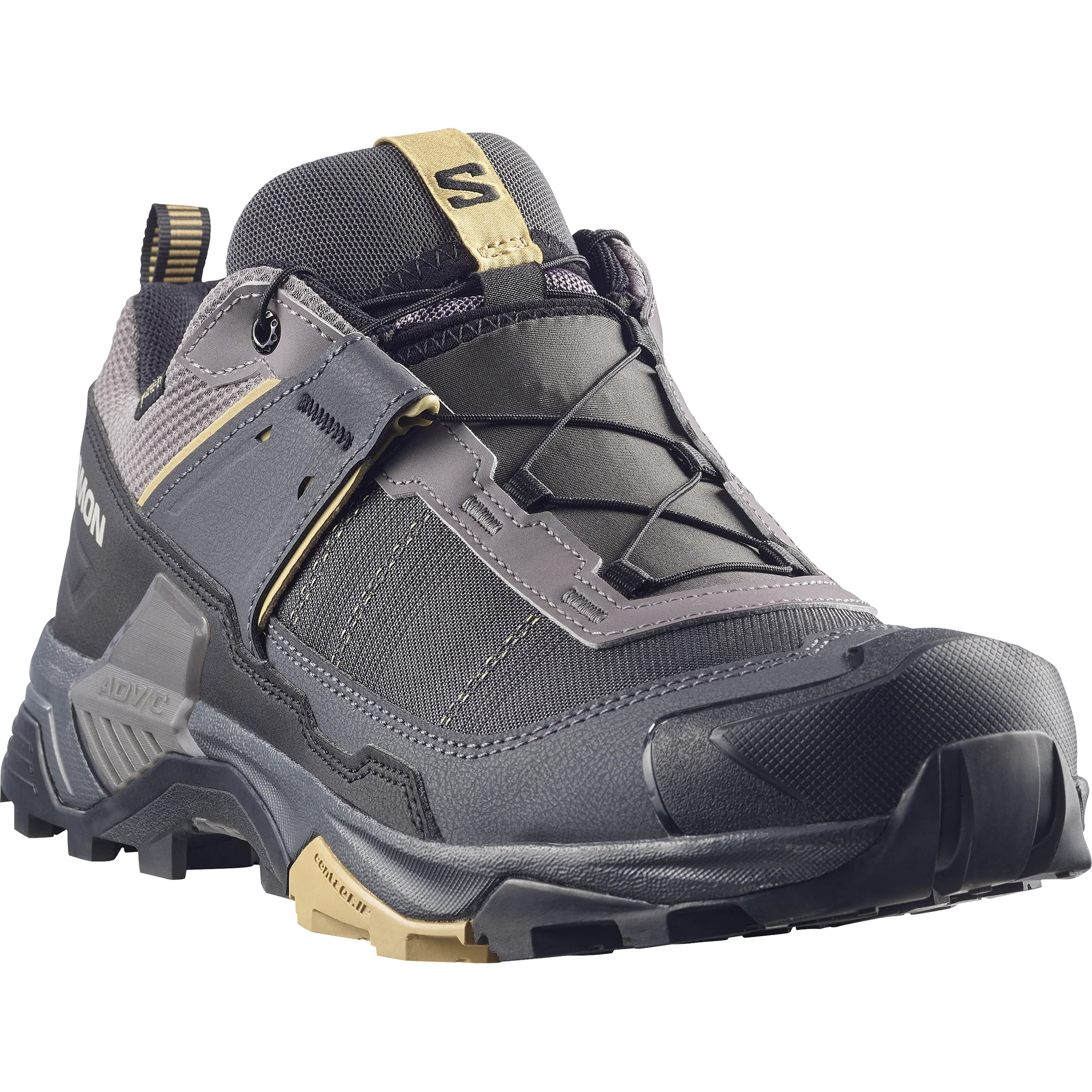 Salomon Men's X Ultra 5 Gore-Tex Trail Shoes (Dark Gull Gray/Asphalt) - Image 3