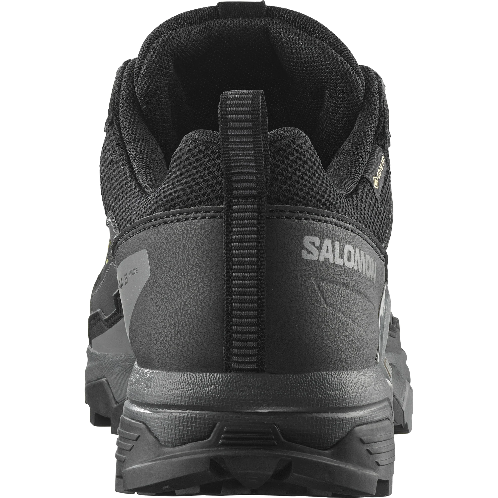 Salomon Men's X Ultra 5 Gore-Tex Trail Shoes - WIDE FIT (Black/Asphalt/Castlerock) - Image 4