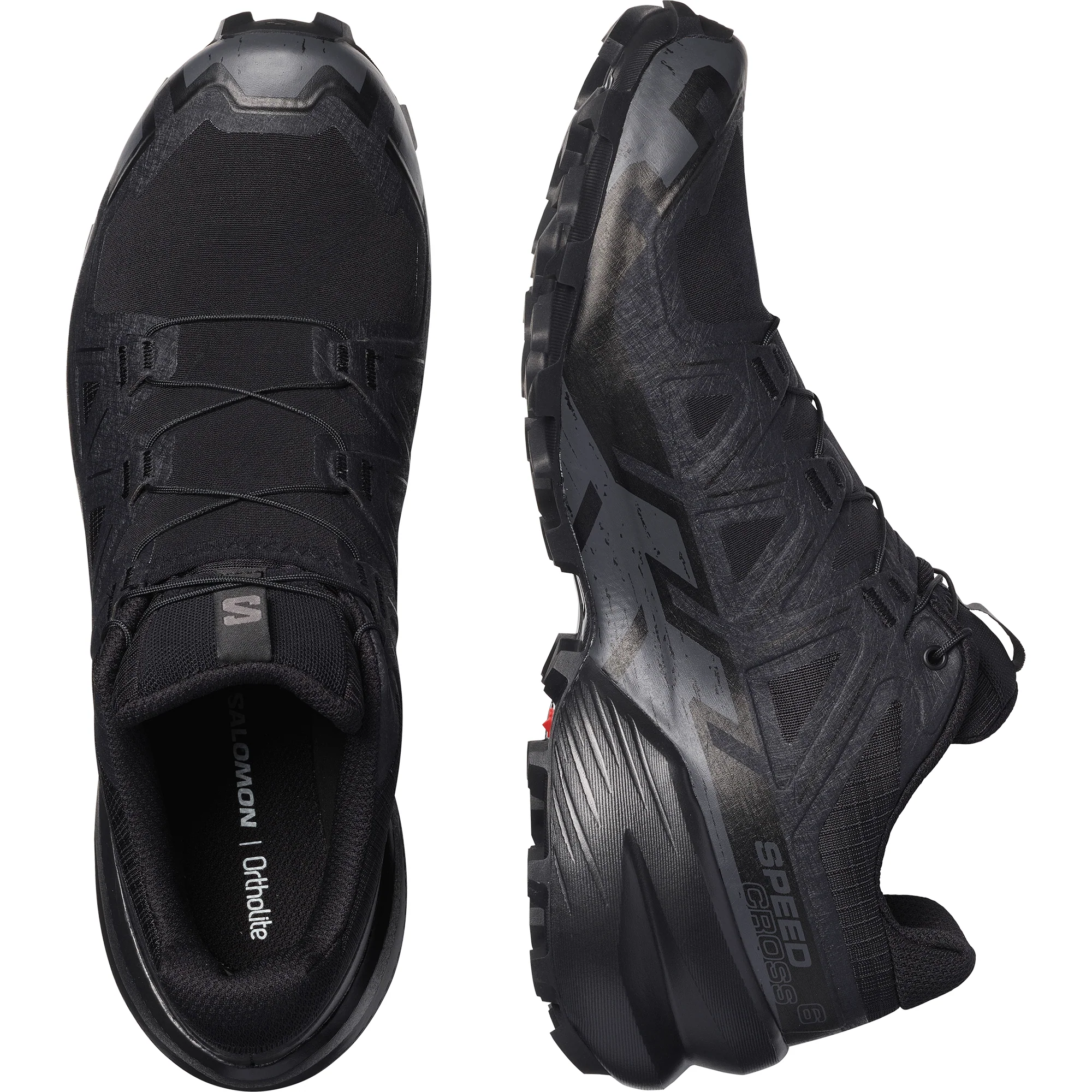 Salomon Men's Speedcross 6 Trail Running Shoes (Black/Phantom) - Image 5