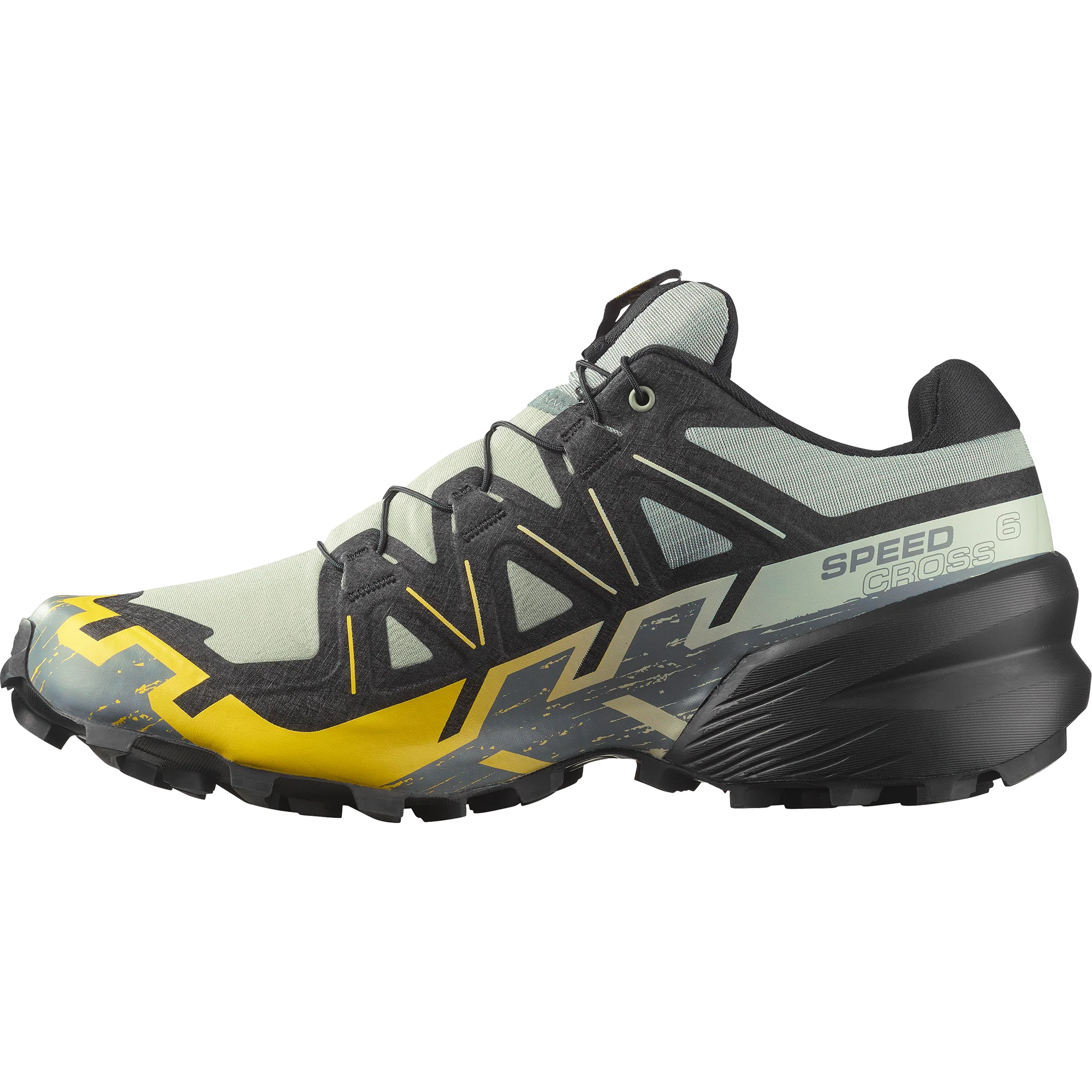 Salomon Men's Speedcross 6 Trail Running Shoes (Wrought Iron/Black/Incaberry) - Image 2