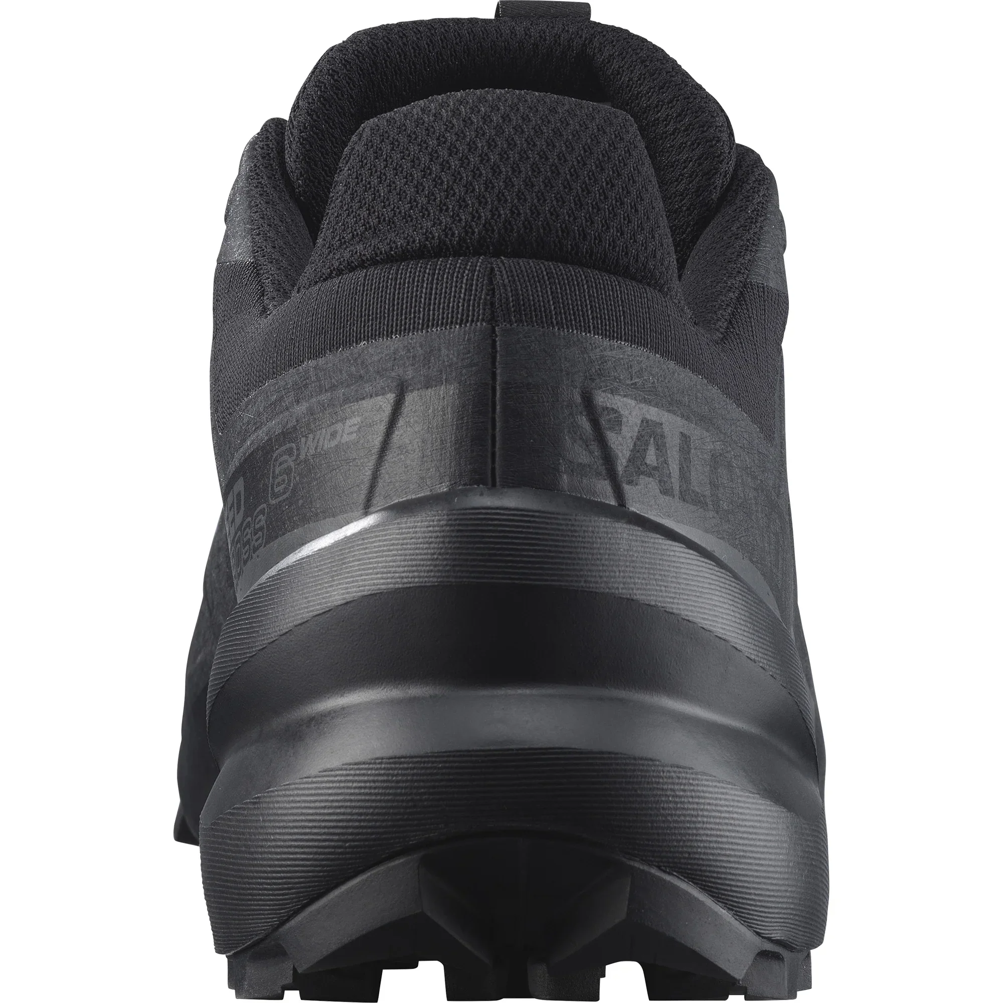 Salomon Men's Speedcross 6 Wide Fit Trail Running Shoes (Black/Phantom) - Image 4