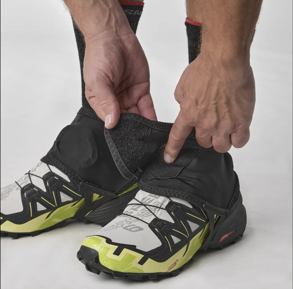 Salomon Trail Gaiters Low (Black) - Image 3