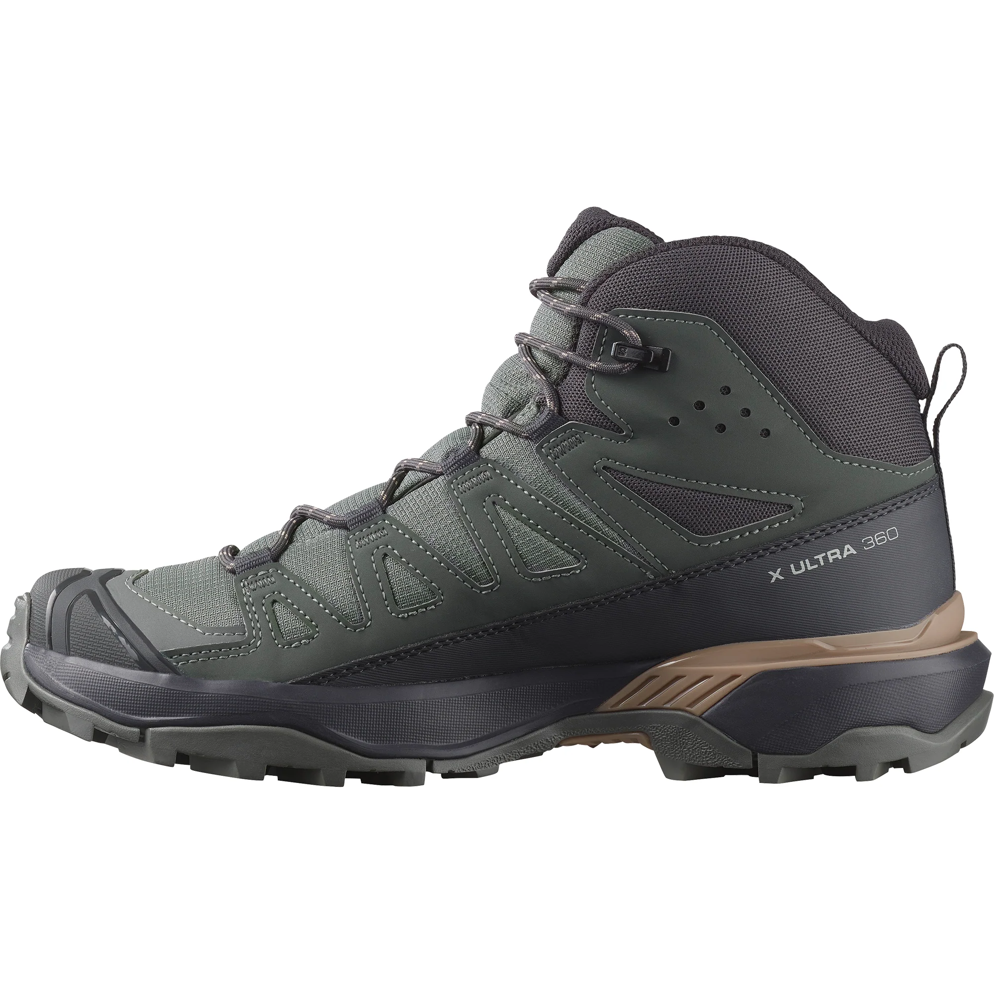 Salomon Women's X Ultra 360 Gore-Tex Mid Trail Boots (Sedona Sage/Urban Chic/Etherea) - Image 2