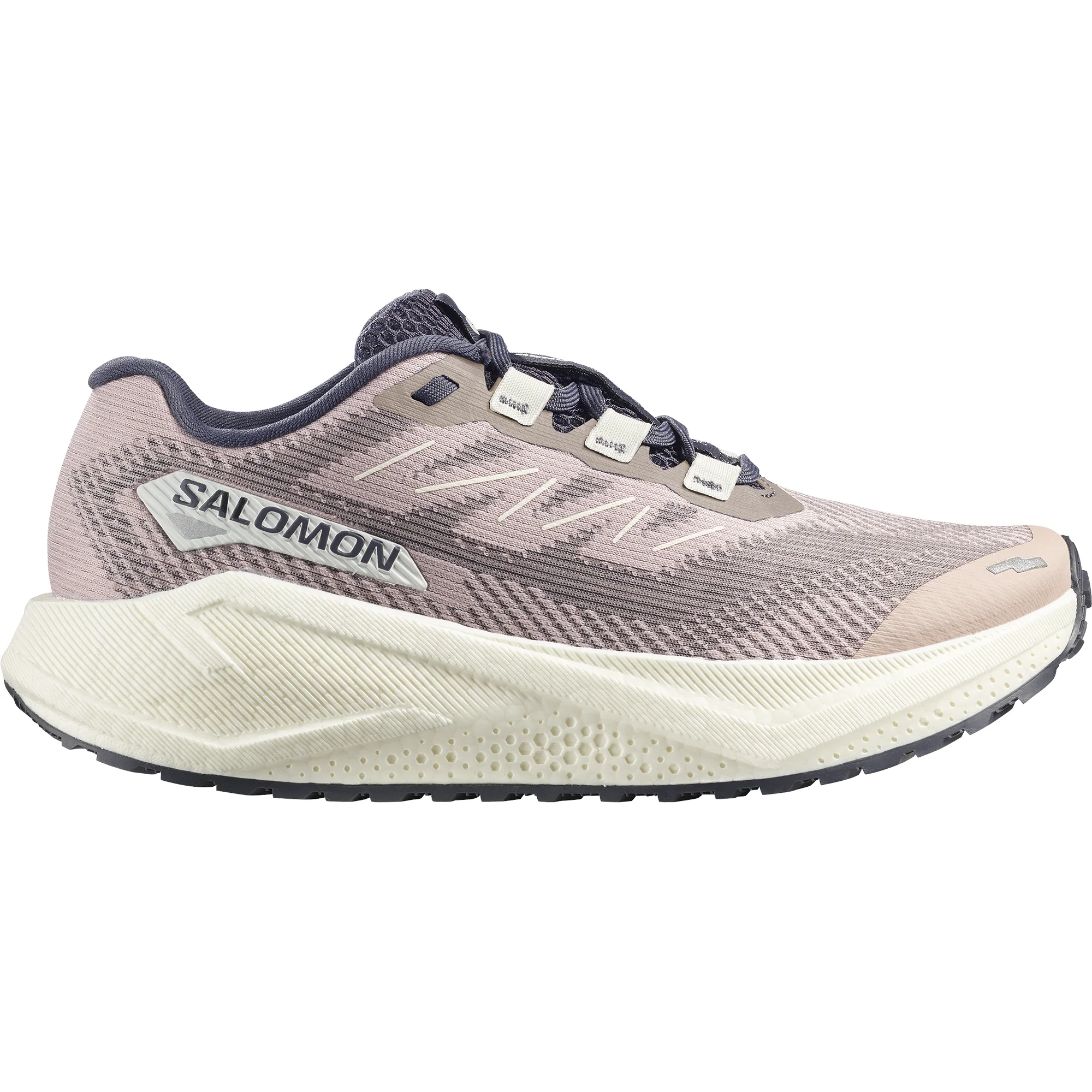 Salomon Women's Aero Blaze 3 Gravel Running Shoes (Shadow Grey/Vanilla Ice)