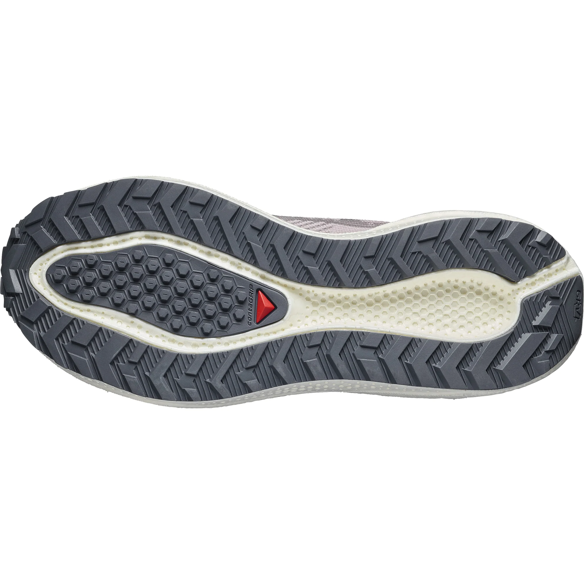 Salomon Women's Aero Blaze 3 Gravel Running Shoes (Shadow Grey/Vanilla Ice) - Image 3